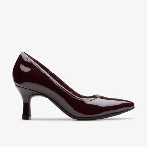 Womens Kataleyna West Merlot Heels