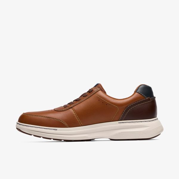 Mens Craftwell Lace Tan Leather Shoes - Image 2