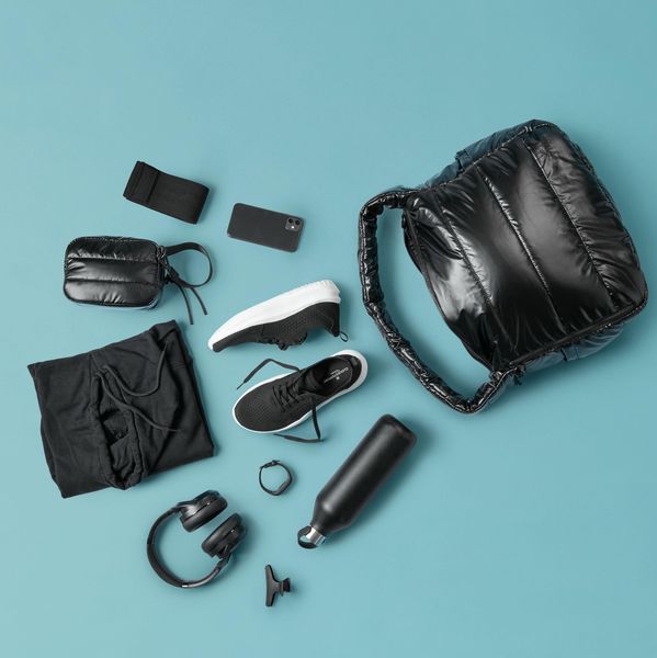 Womens Solevana Tote Bag Black - Image 7