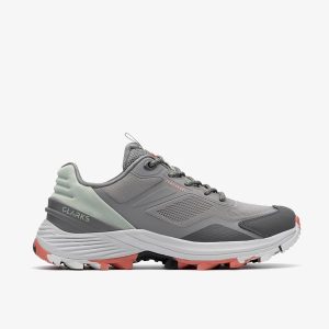 Womens Laila Trail2 Dark Grey Combination Sneakers