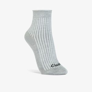 Womens eRibbedRollTop Heather Socks