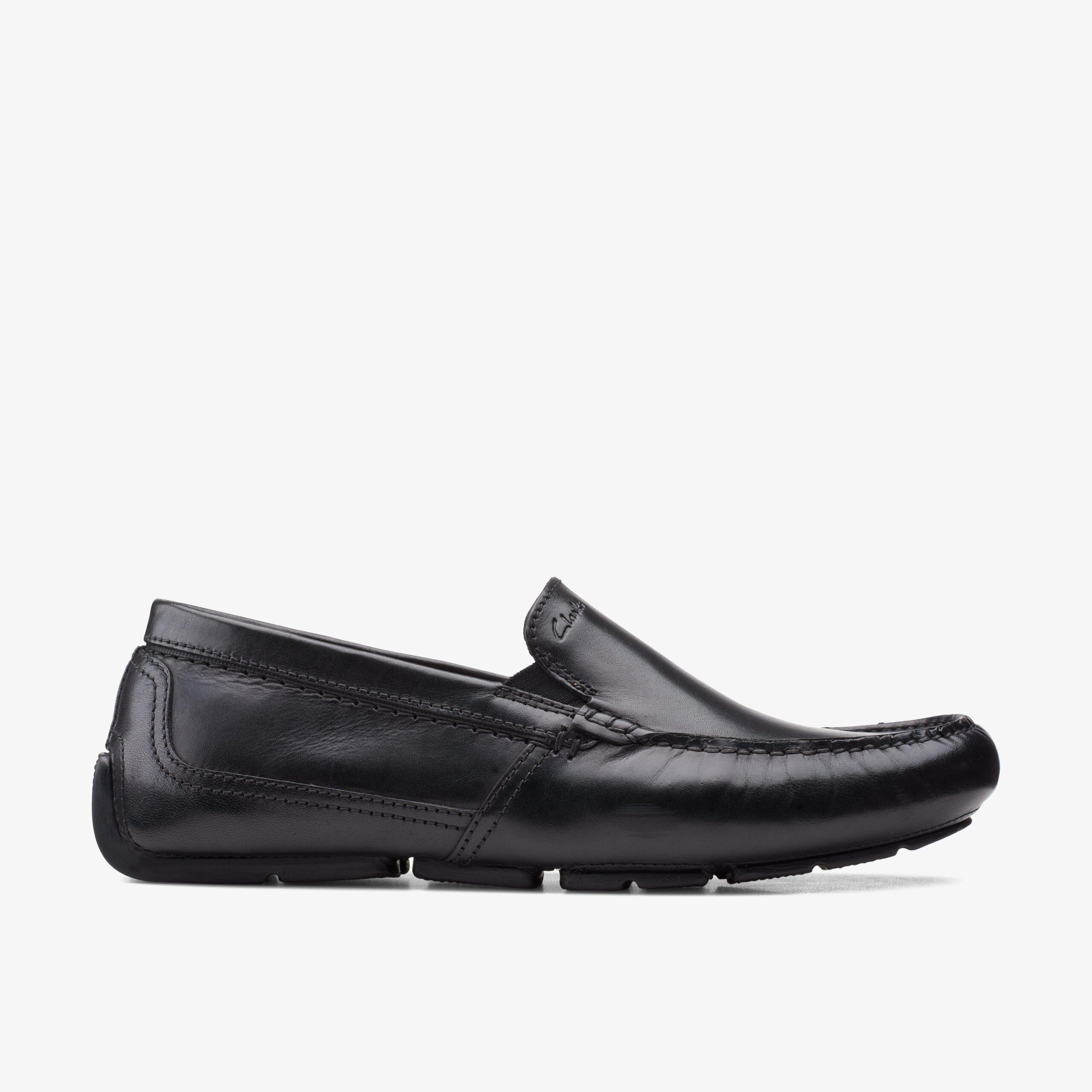 Markman Plain Black Leather