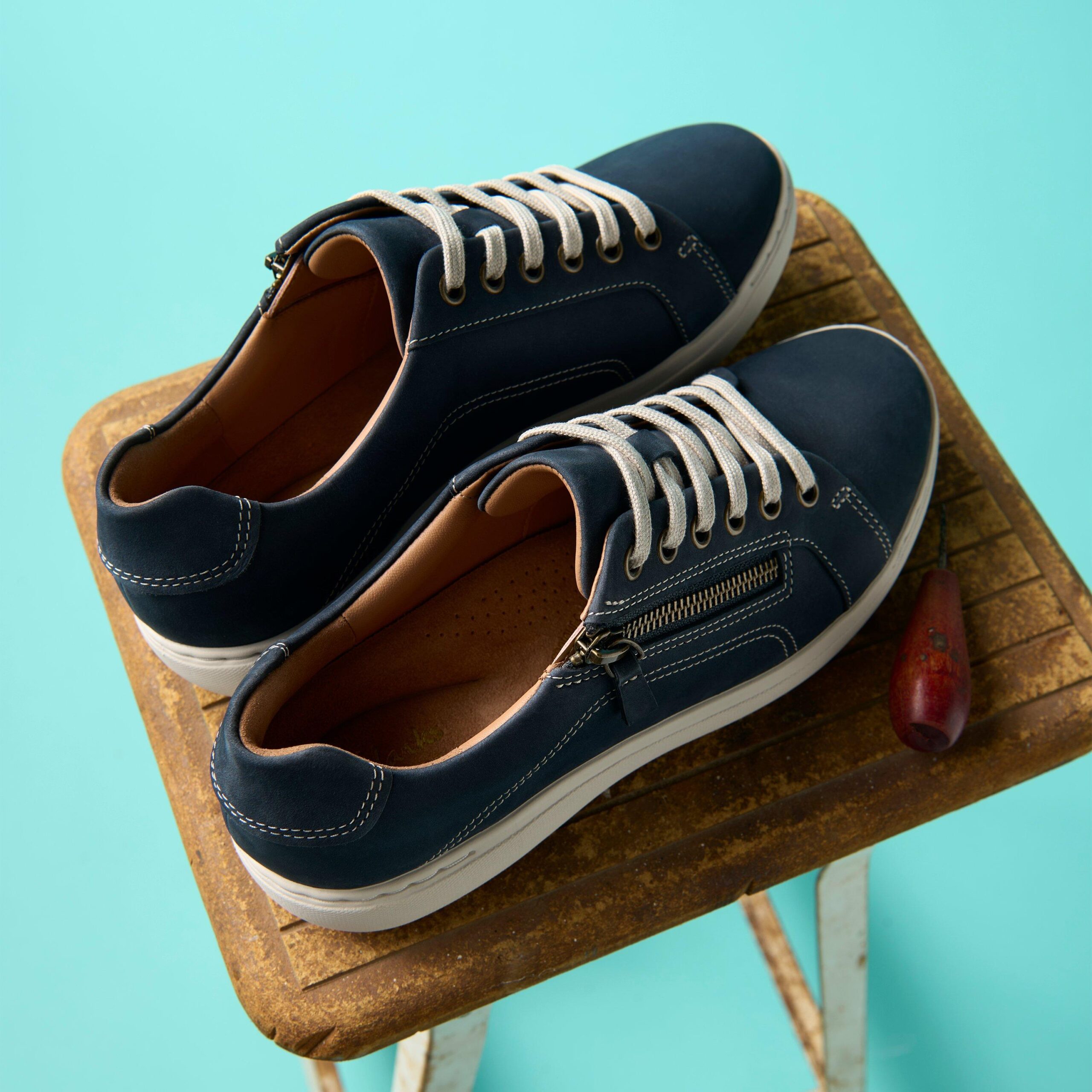 Nalle Lace Navy Nubuck - Image 4