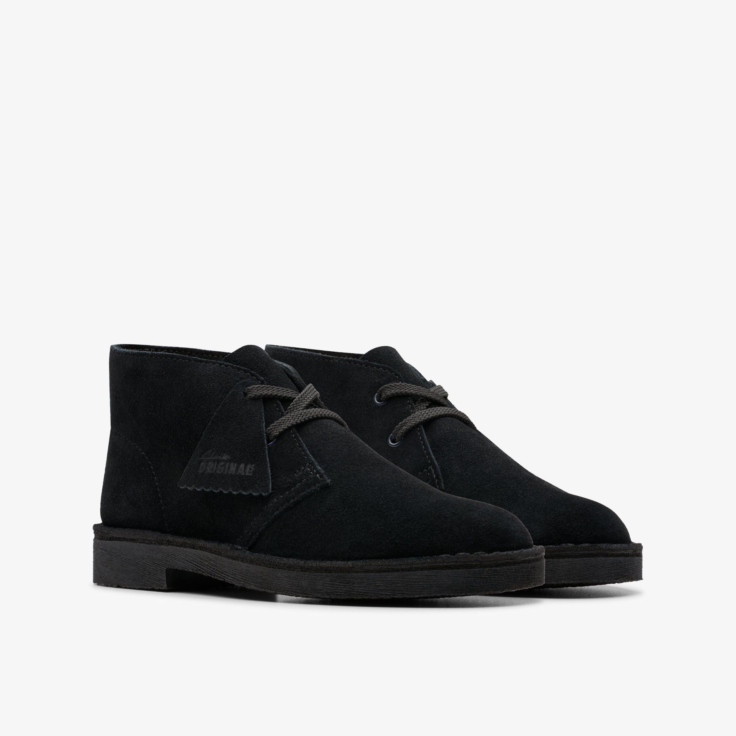 Desert Boot Older Black Suede - Image 4