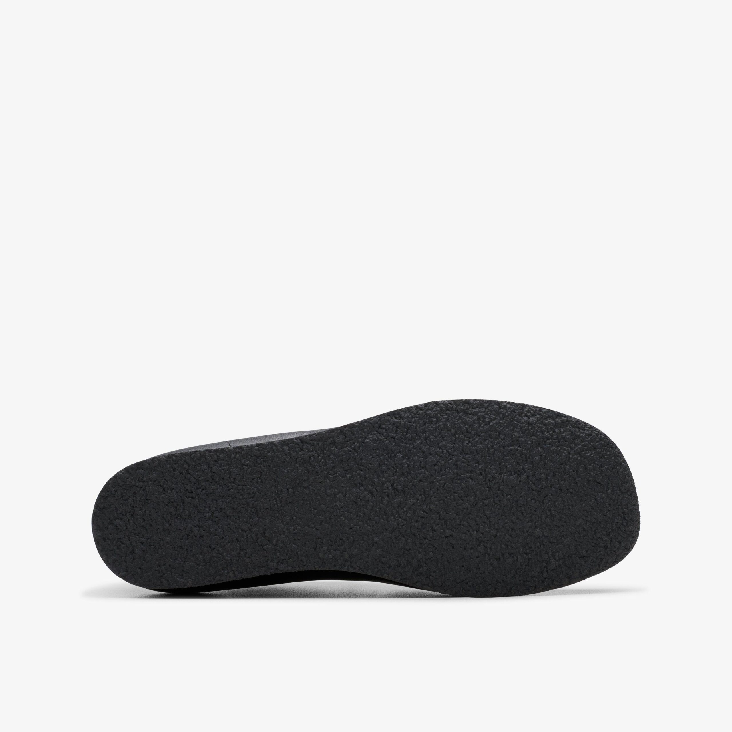 Wallabee Boot Older Black Leather - Image 3
