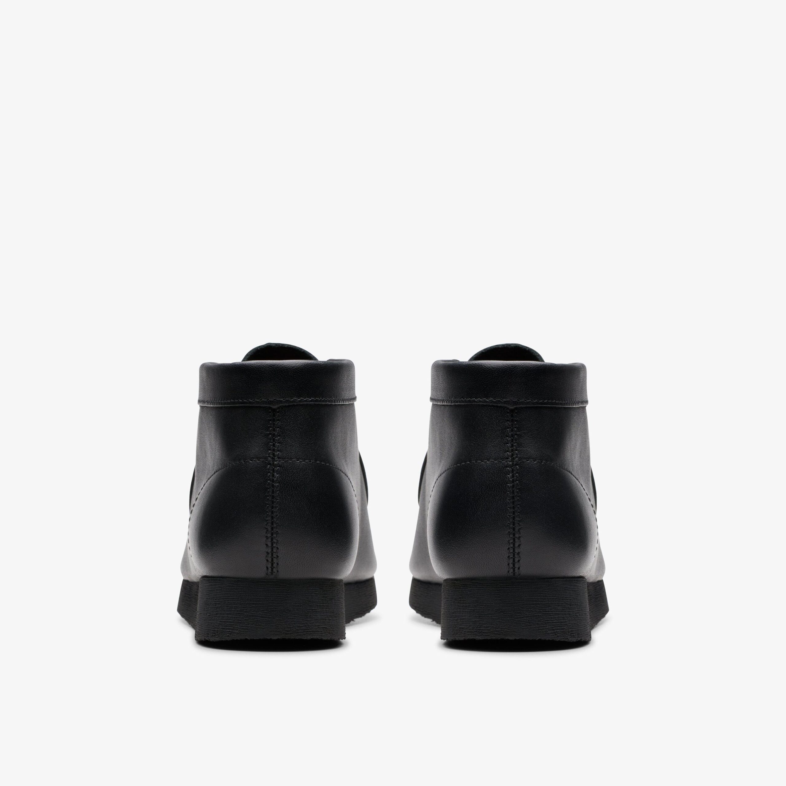 Wallabee Boot Older Black Leather - Image 5