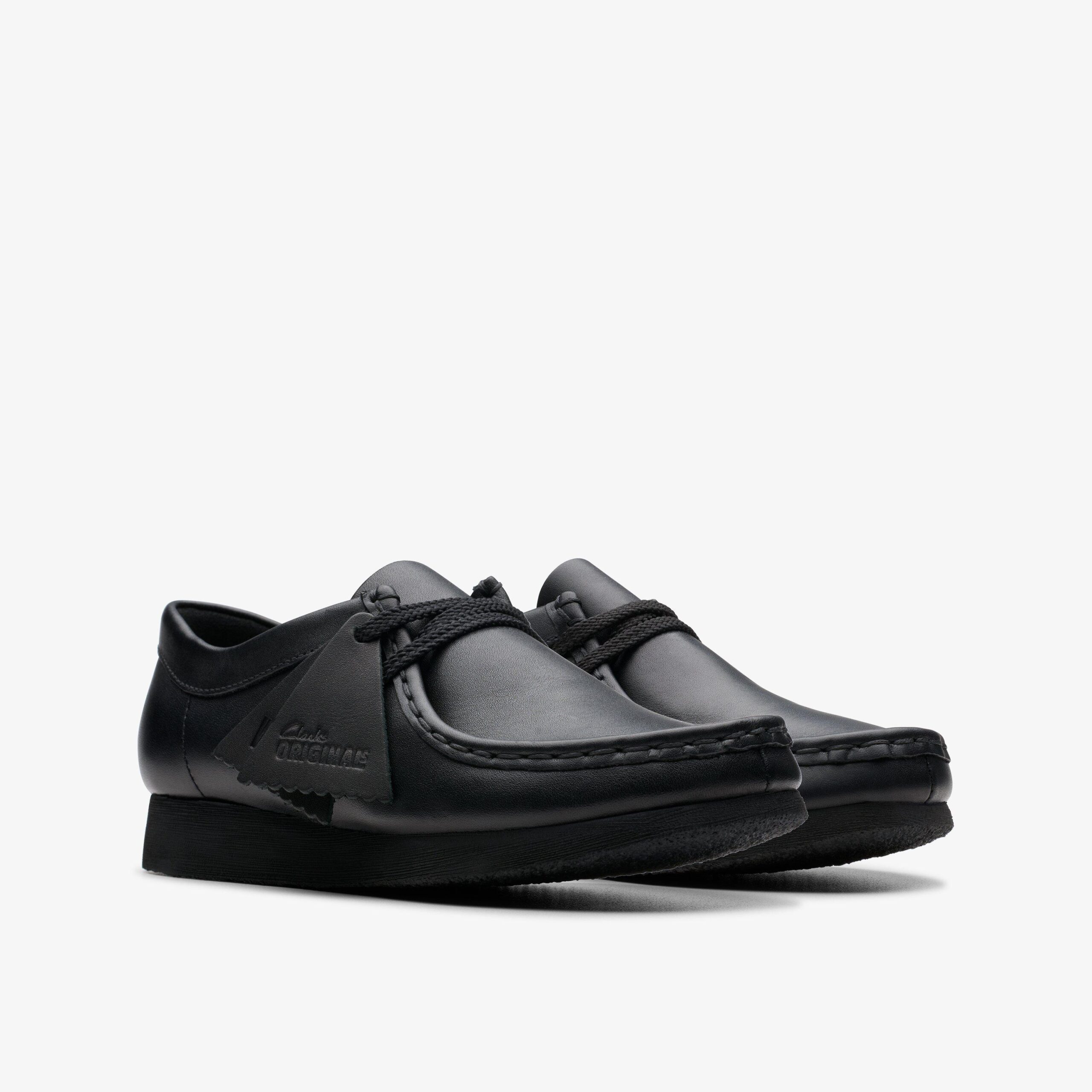 Wallabee Older Black Leather - Image 4