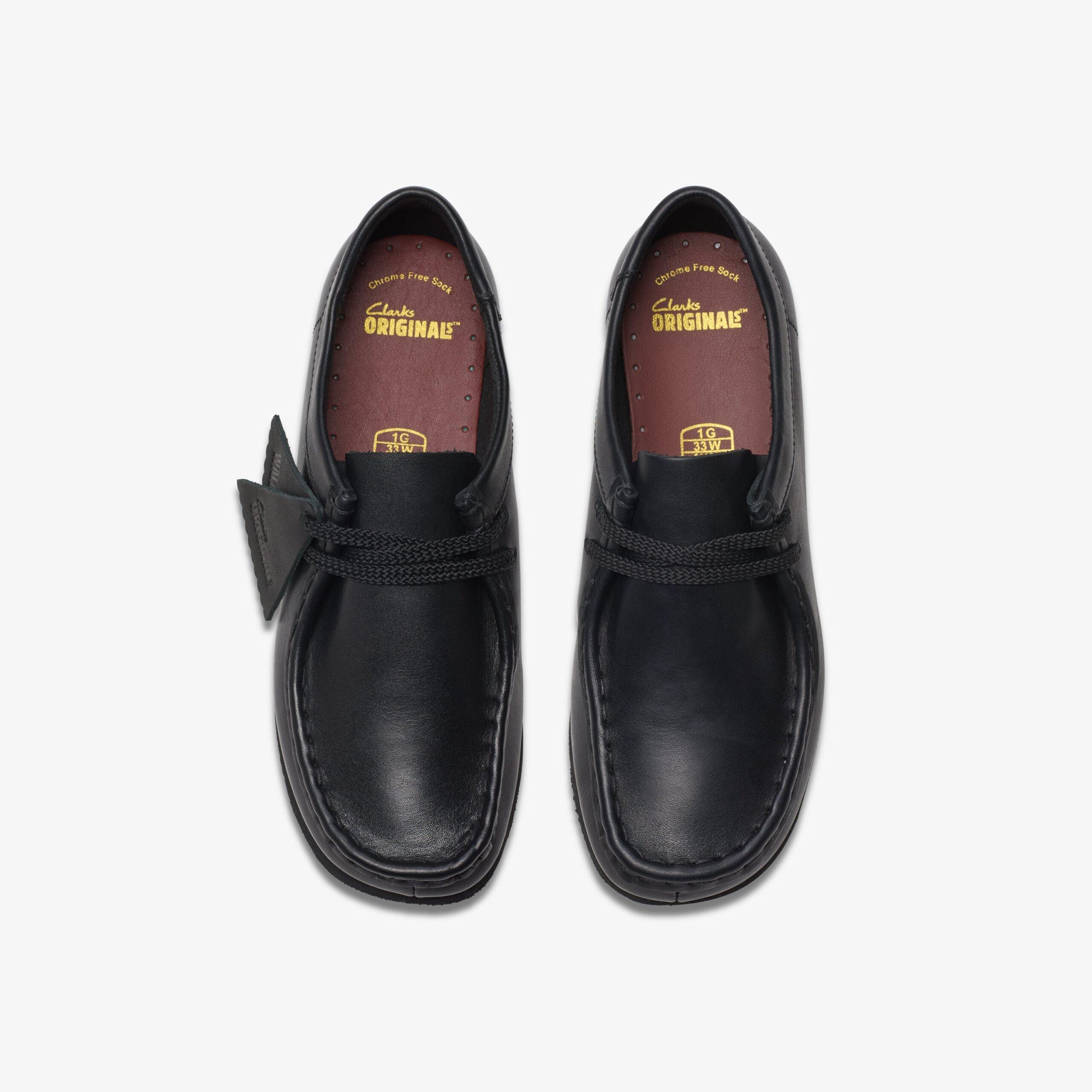 Wallabee Older Black Leather - Image 6