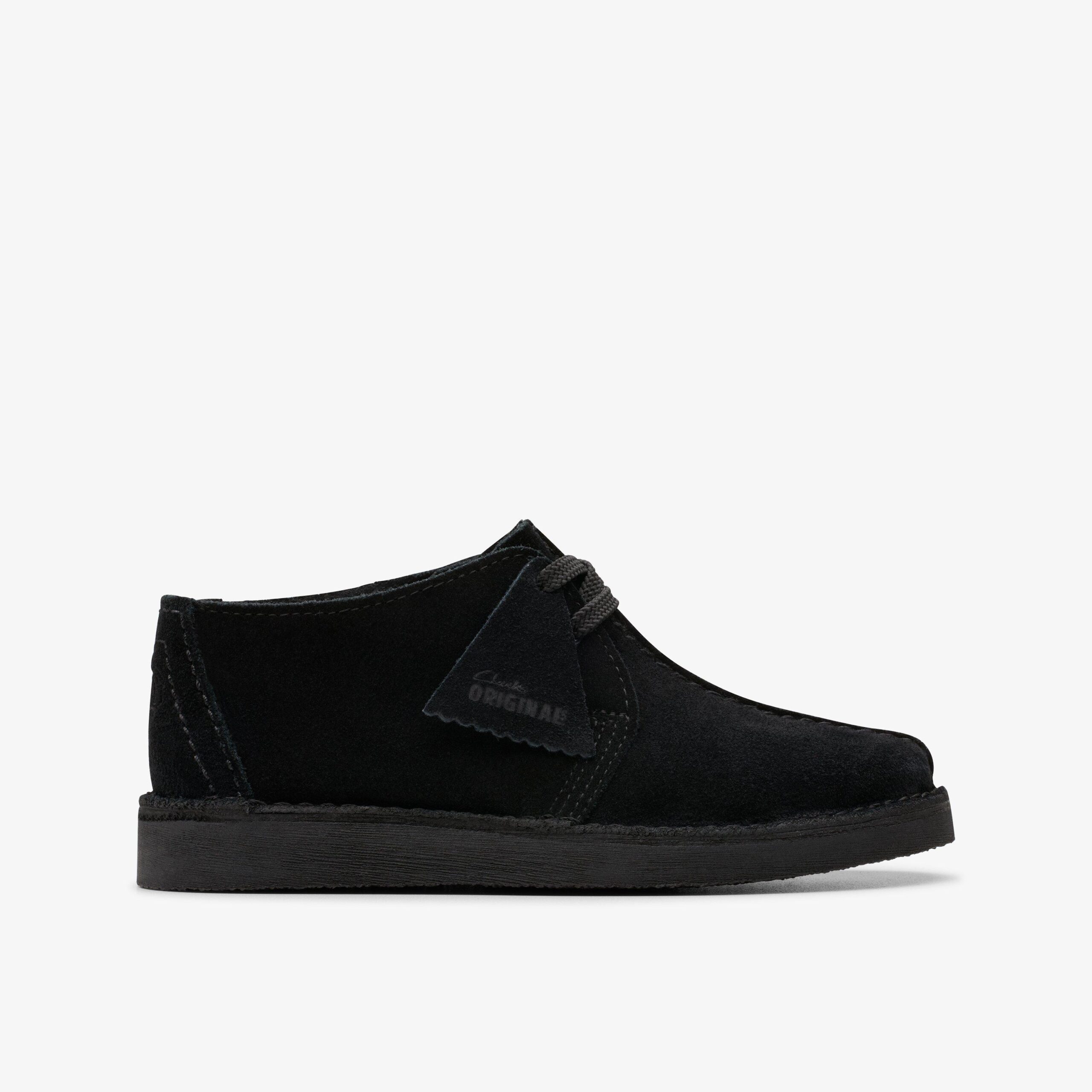 Desert Trek Older Black Suede