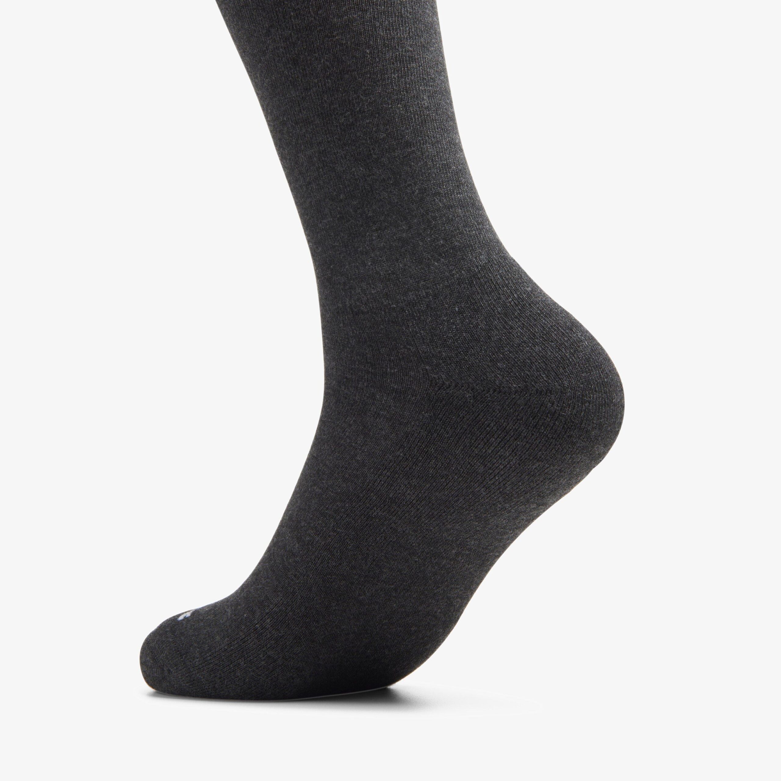 Solid Crew Sock Charcoal - Image 2