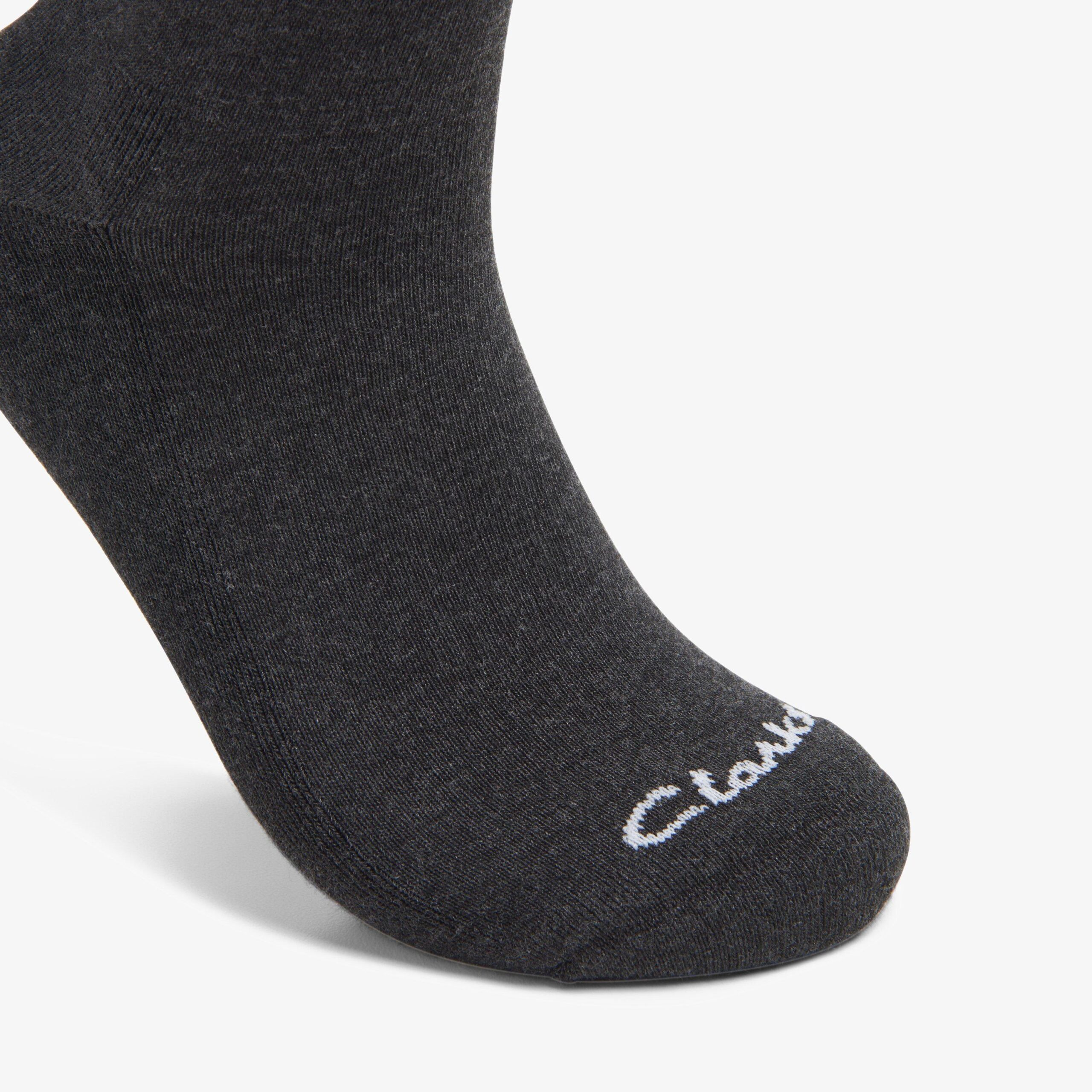 Solid Crew Sock Charcoal - Image 3