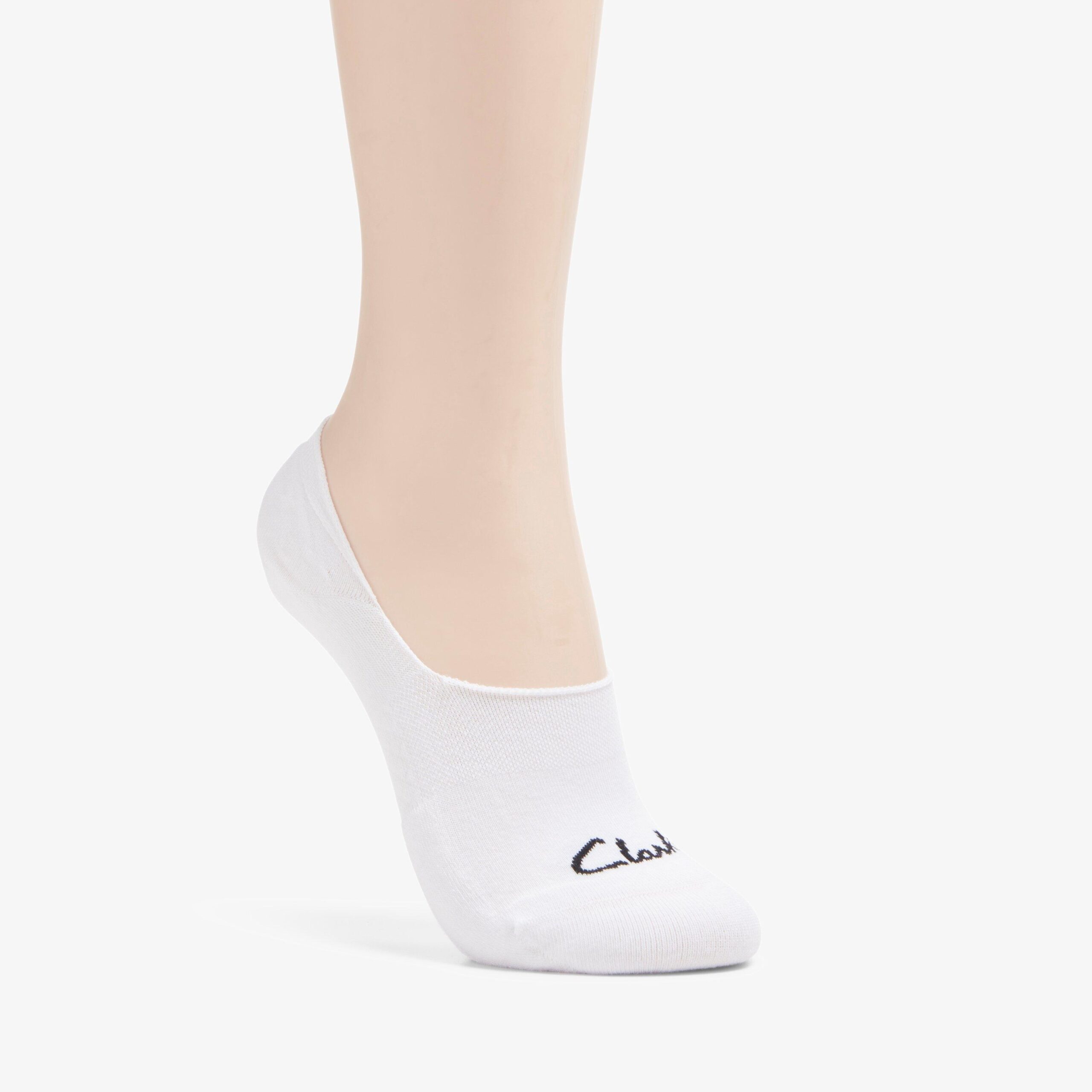 Basic Liner Sock White