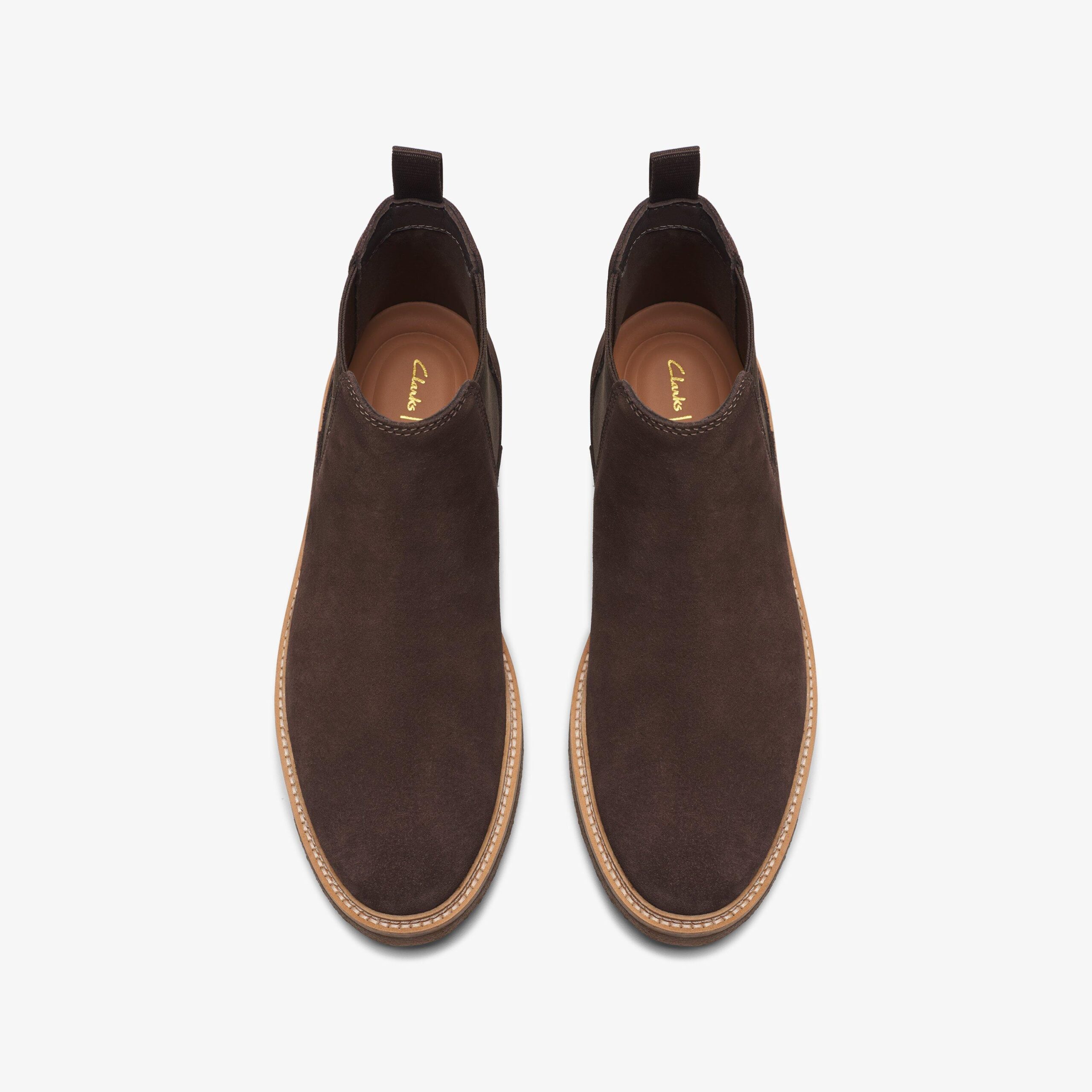 Clarkdale Easy Dark Brown Suede - Image 6