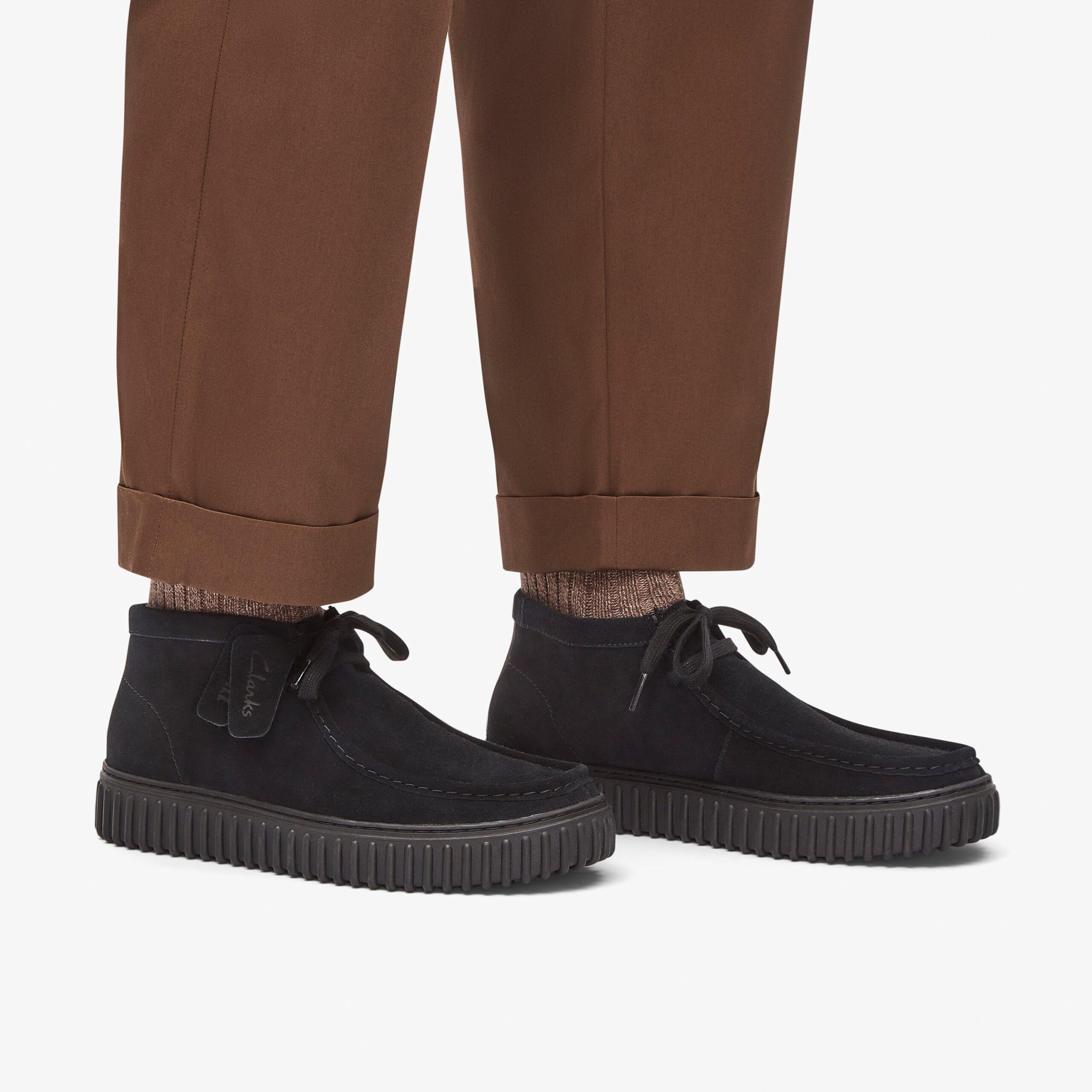 Torhill Hi Black Suede - Image 2
