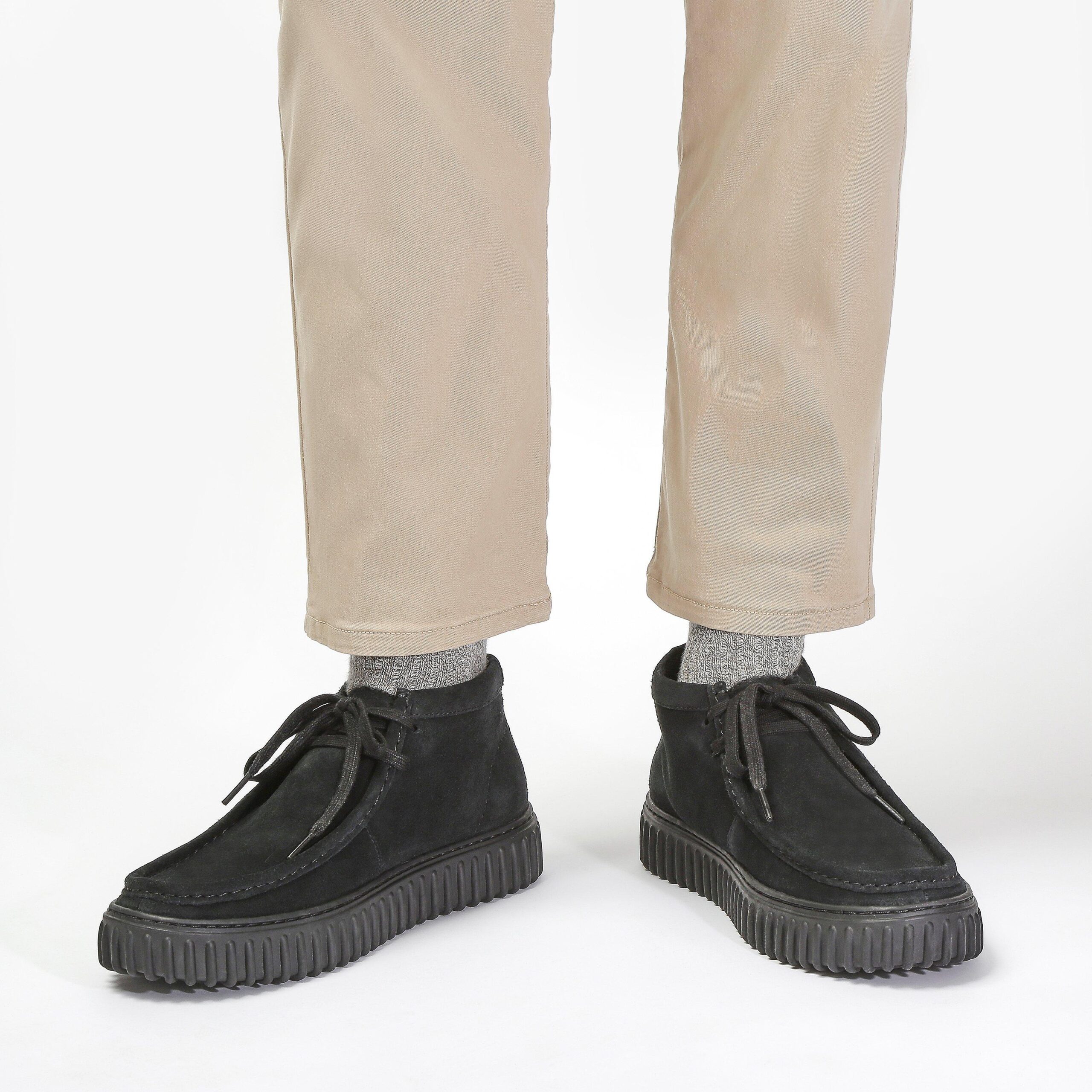 Torhill Hi Black Suede - Image 8