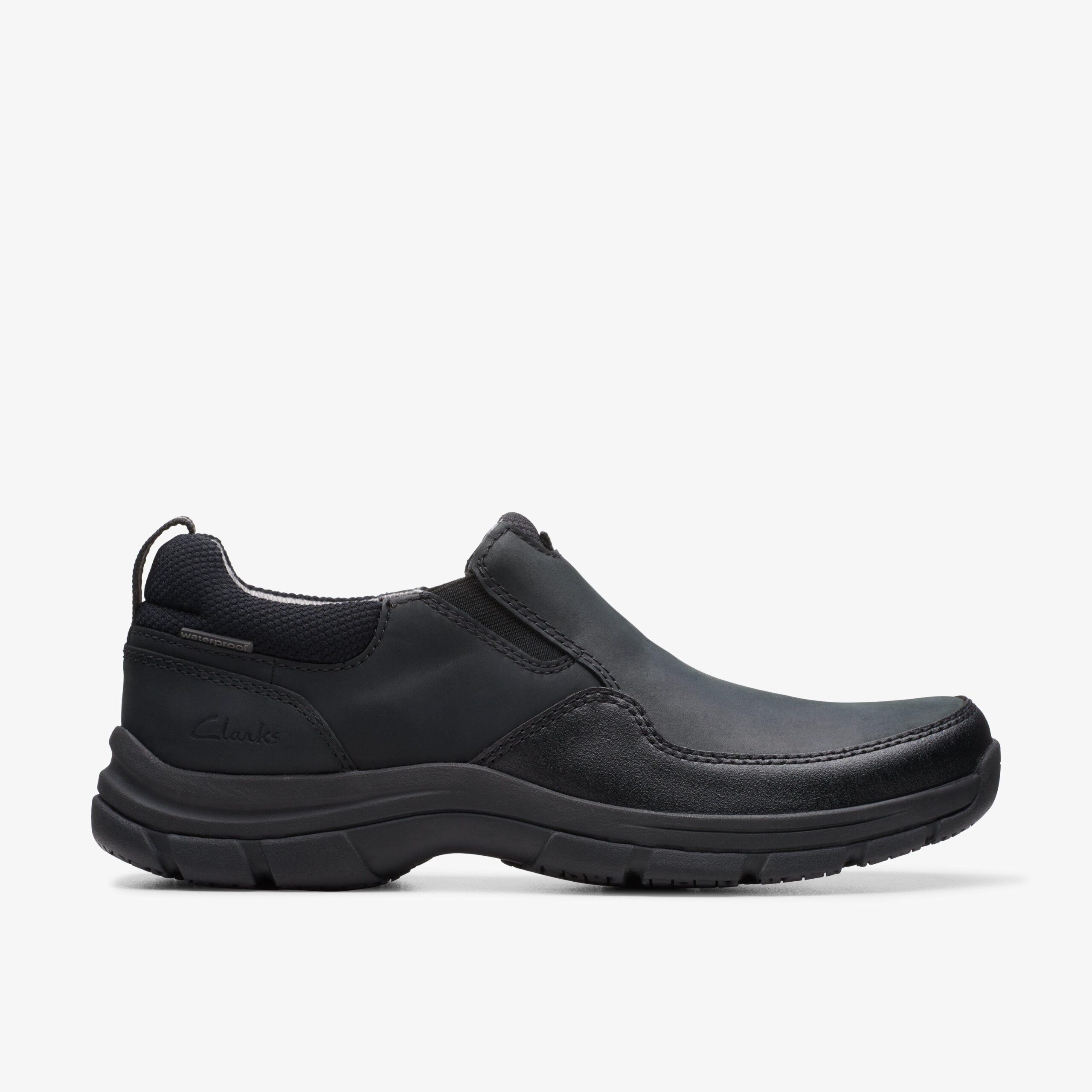 Walpath Step Waterproof Black Leather