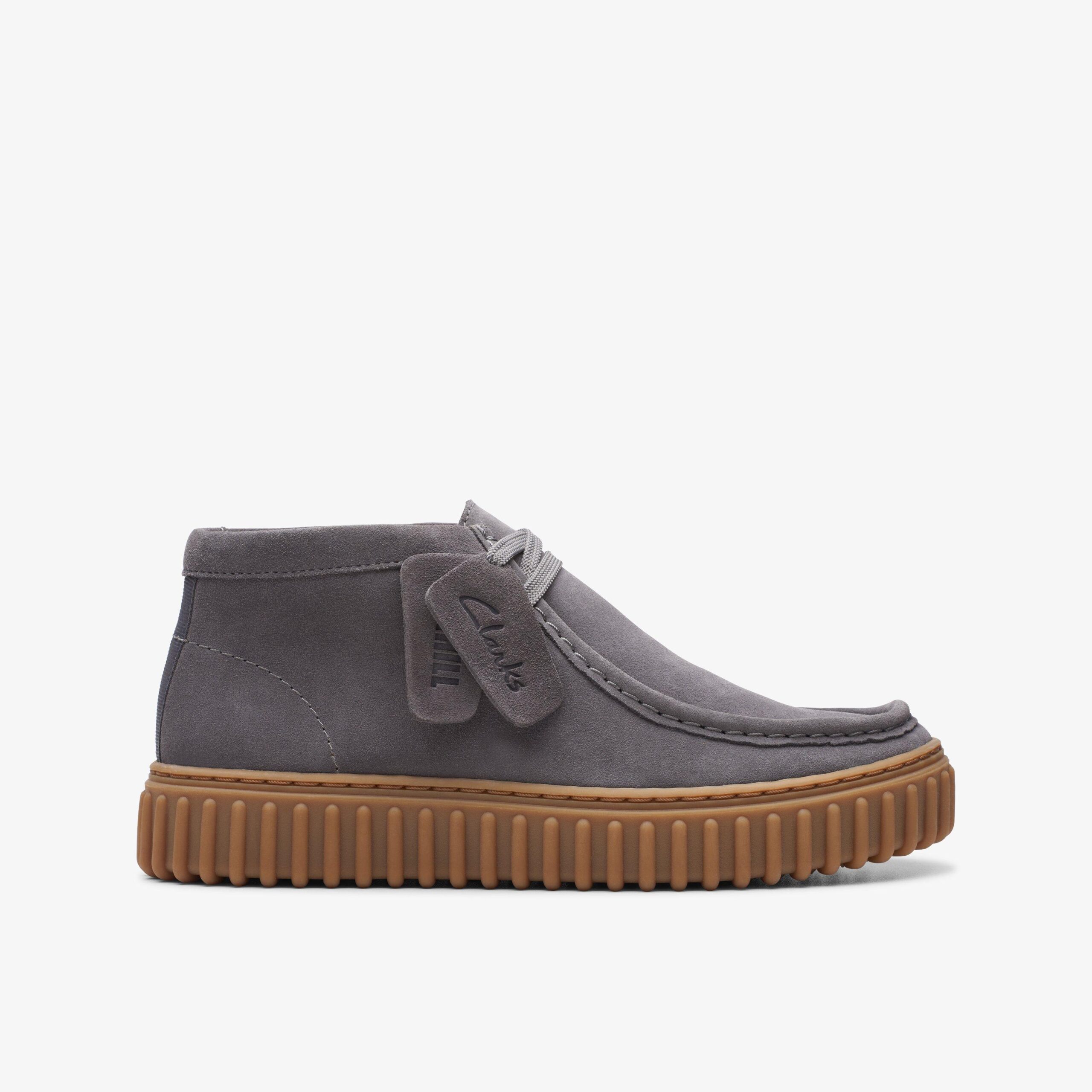 Torhill Kid Grey Suede
