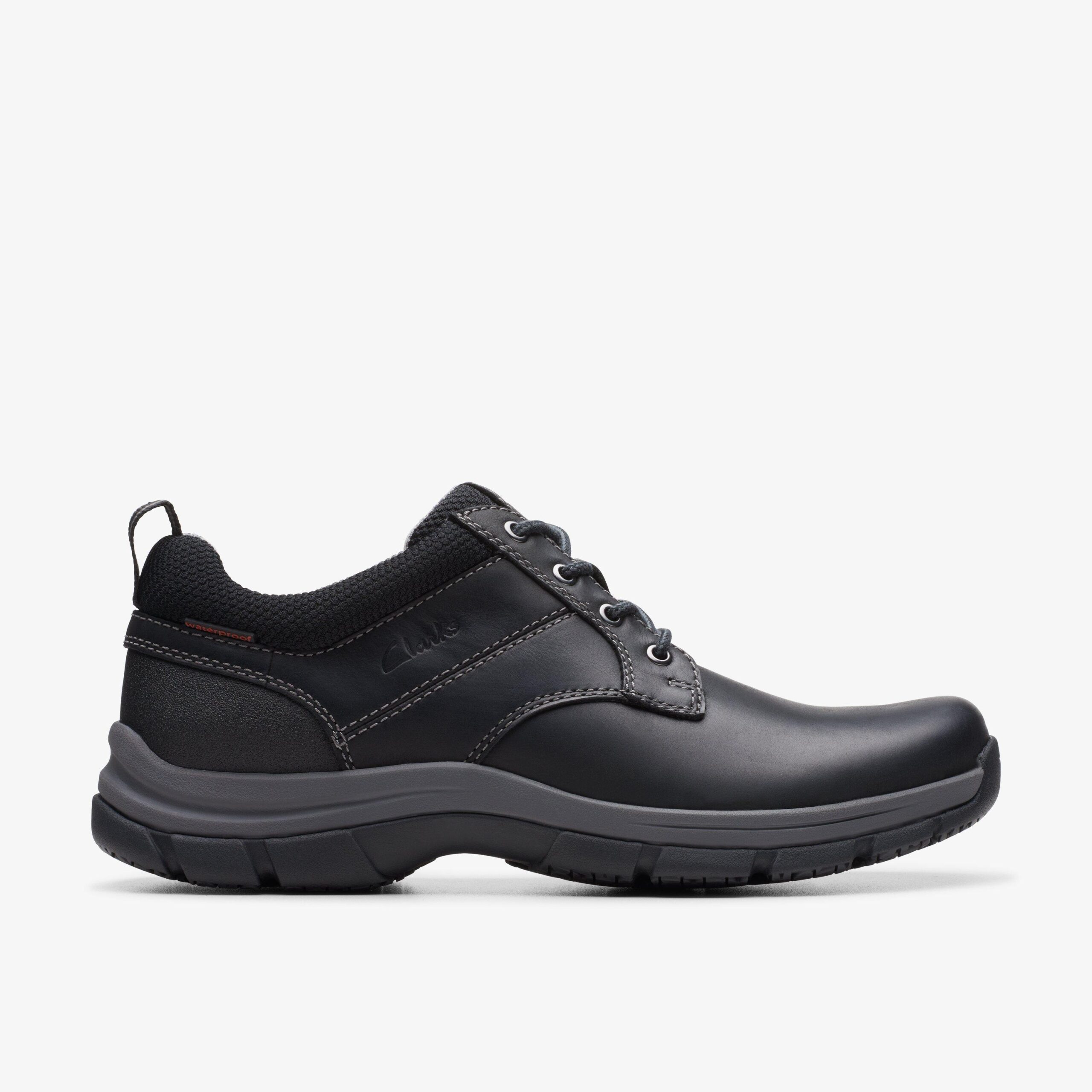 Walpath Low Waterproof Black Leather