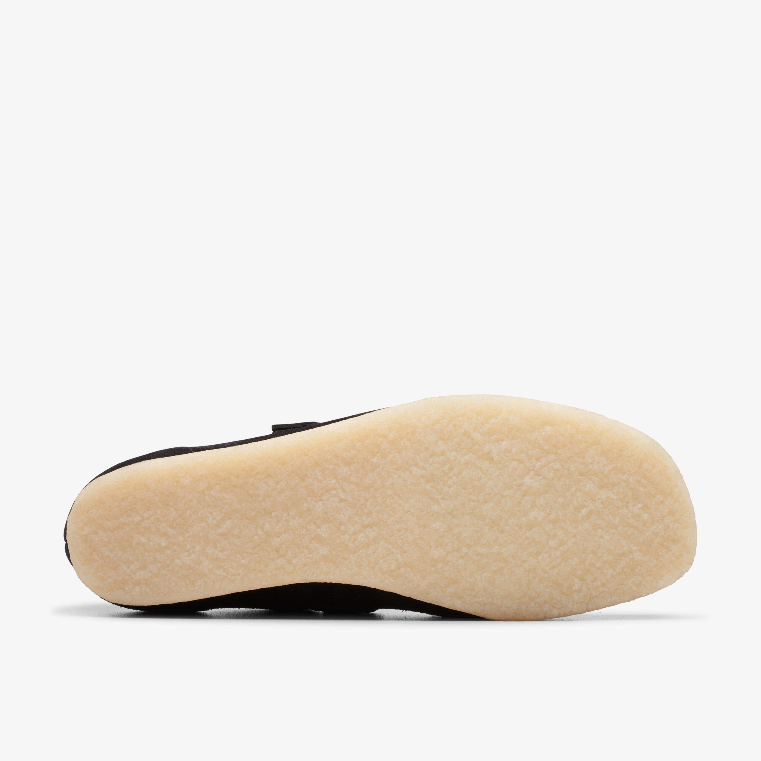 Wallabee T-Bar Black Suede - Image 2