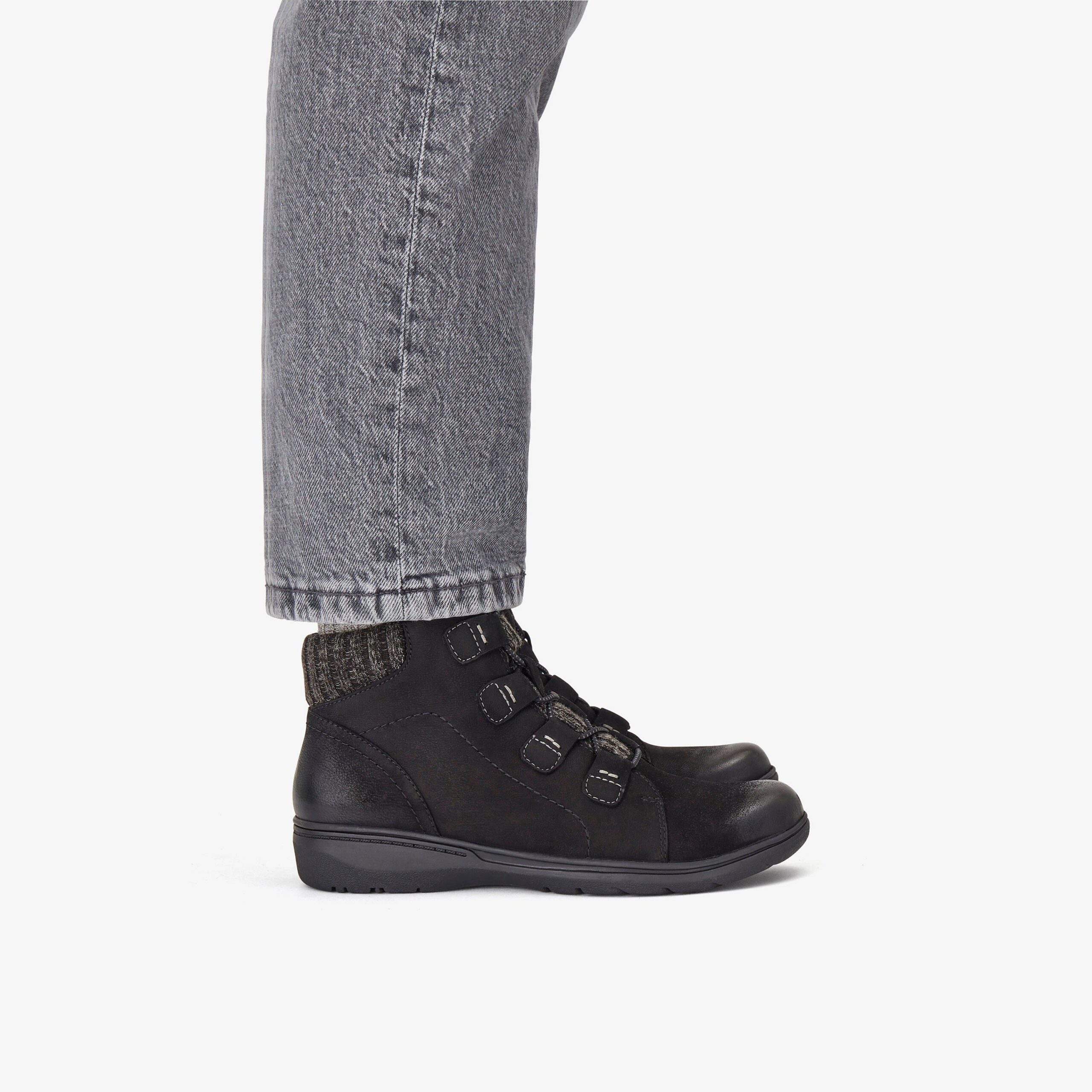 Carleigh Jade Black Nubuck - Image 2