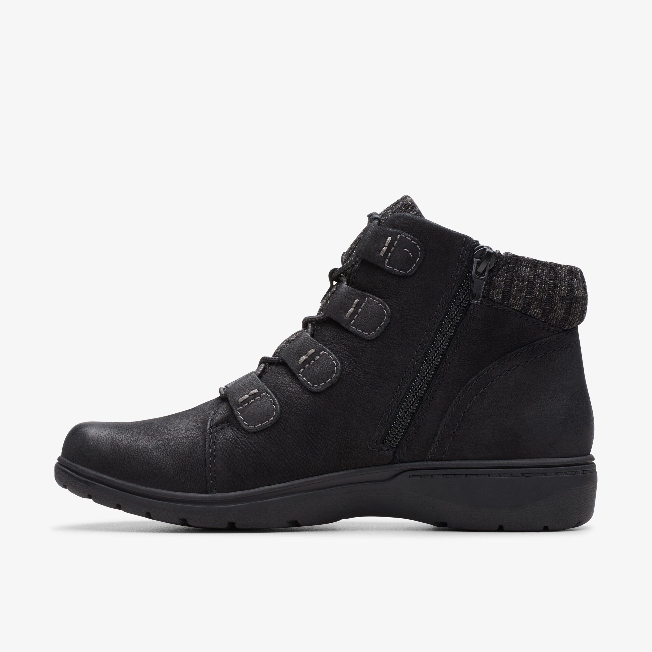 Carleigh Jade Black Nubuck - Image 3
