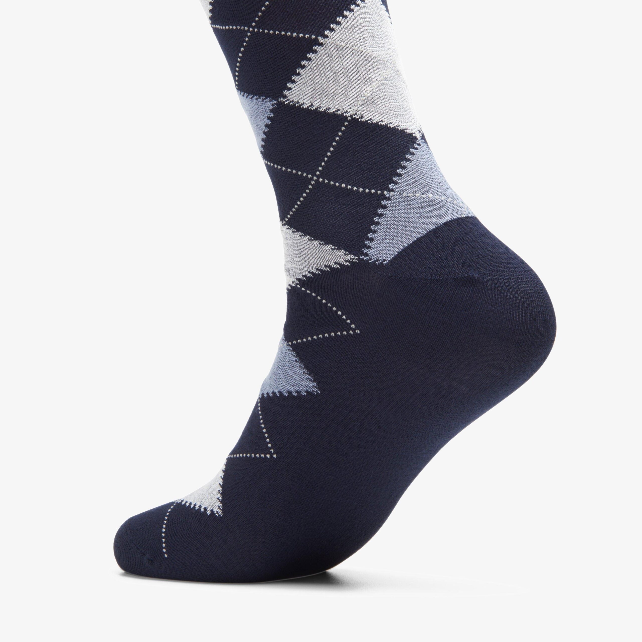 Mens Argyle Navy - Image 2