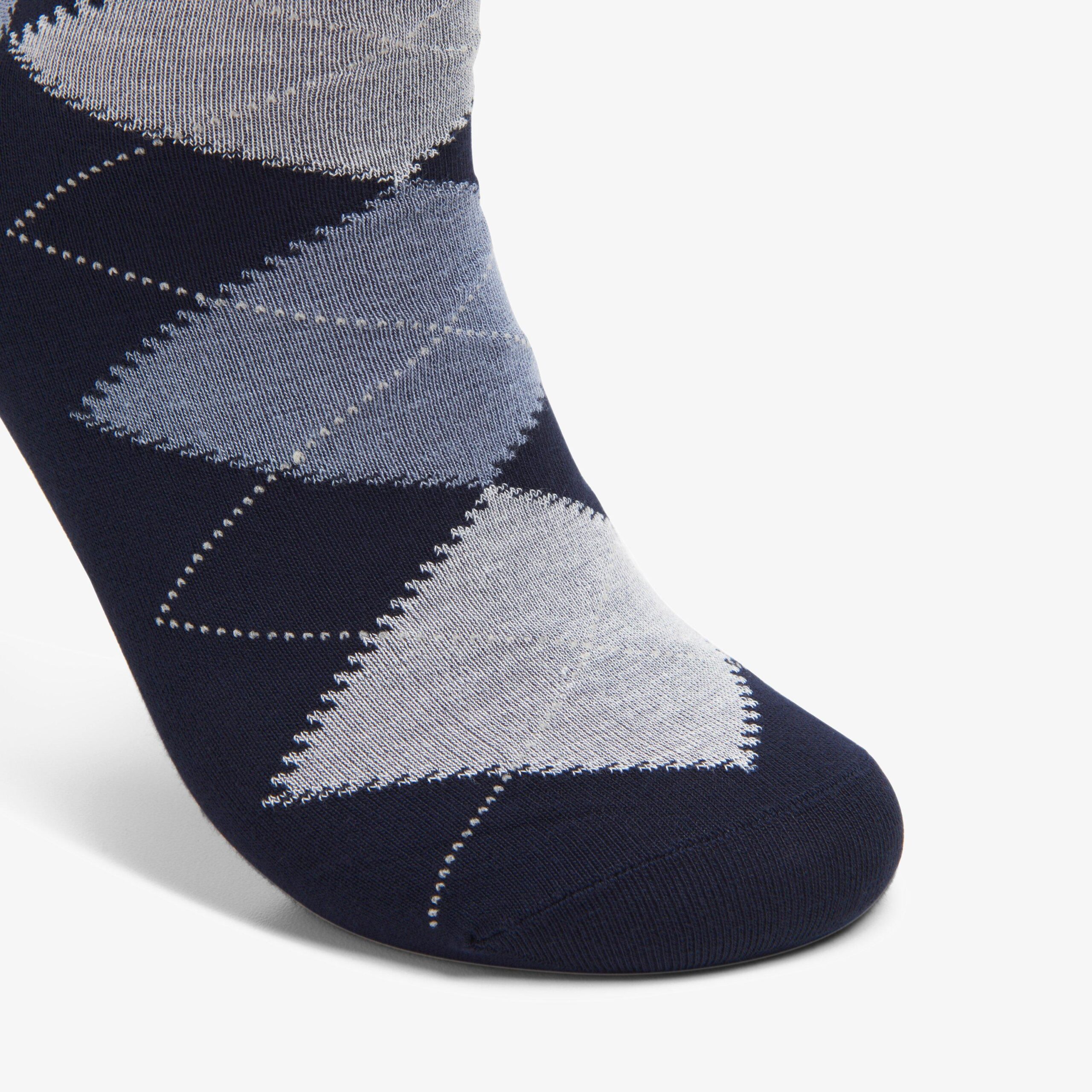 Mens Argyle Navy - Image 3