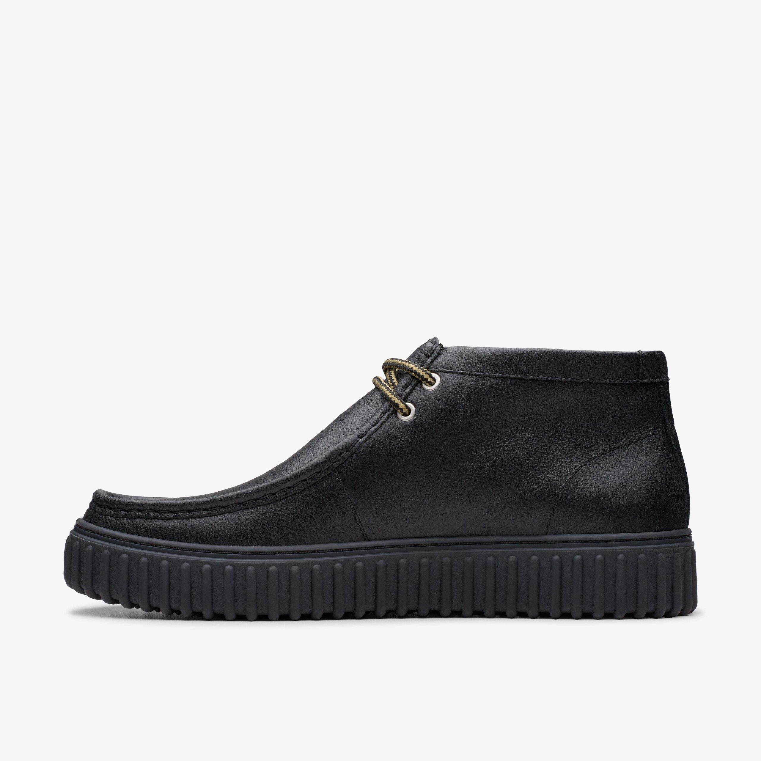 Torhill Hi Black Leather - Image 3