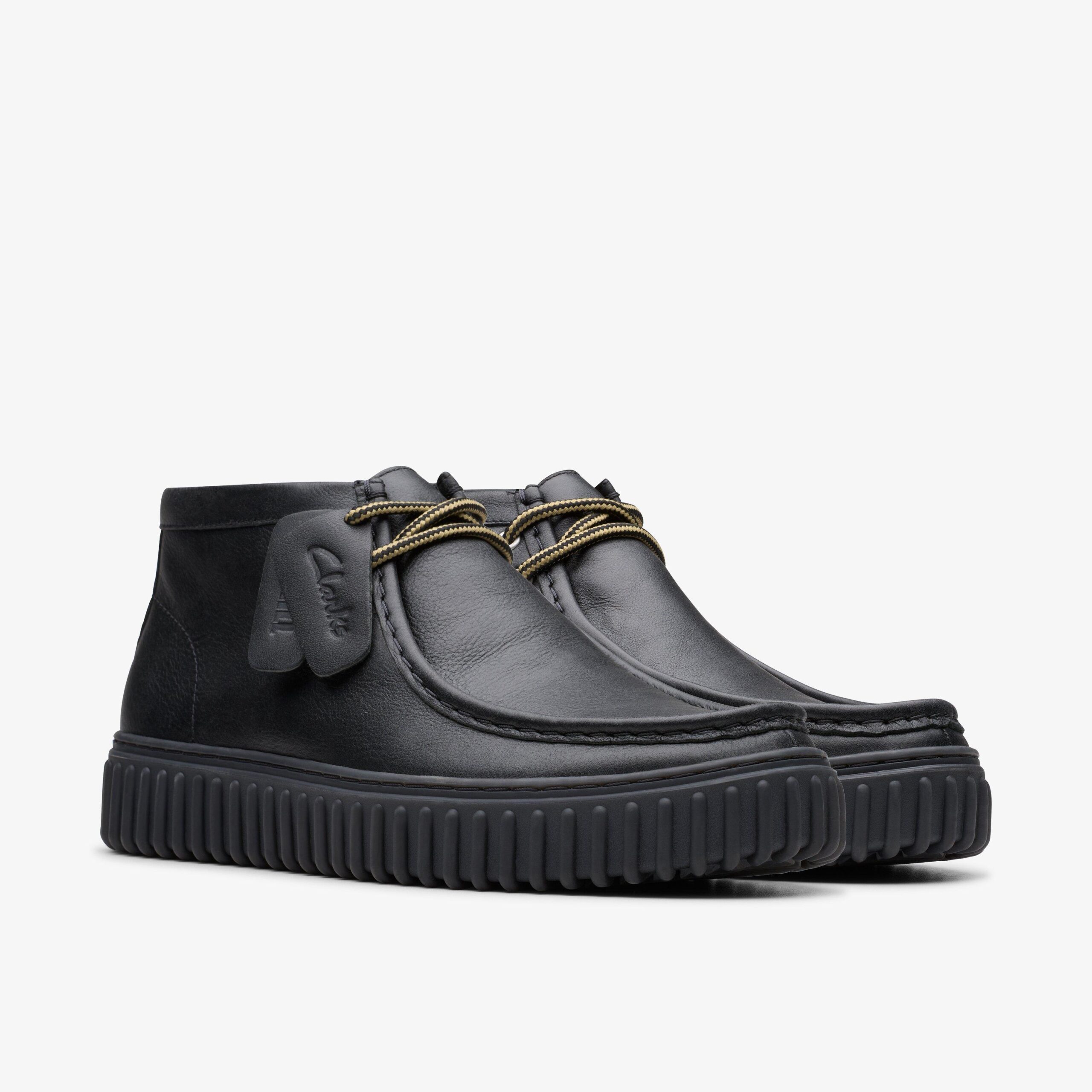 Torhill Hi Black Leather - Image 5