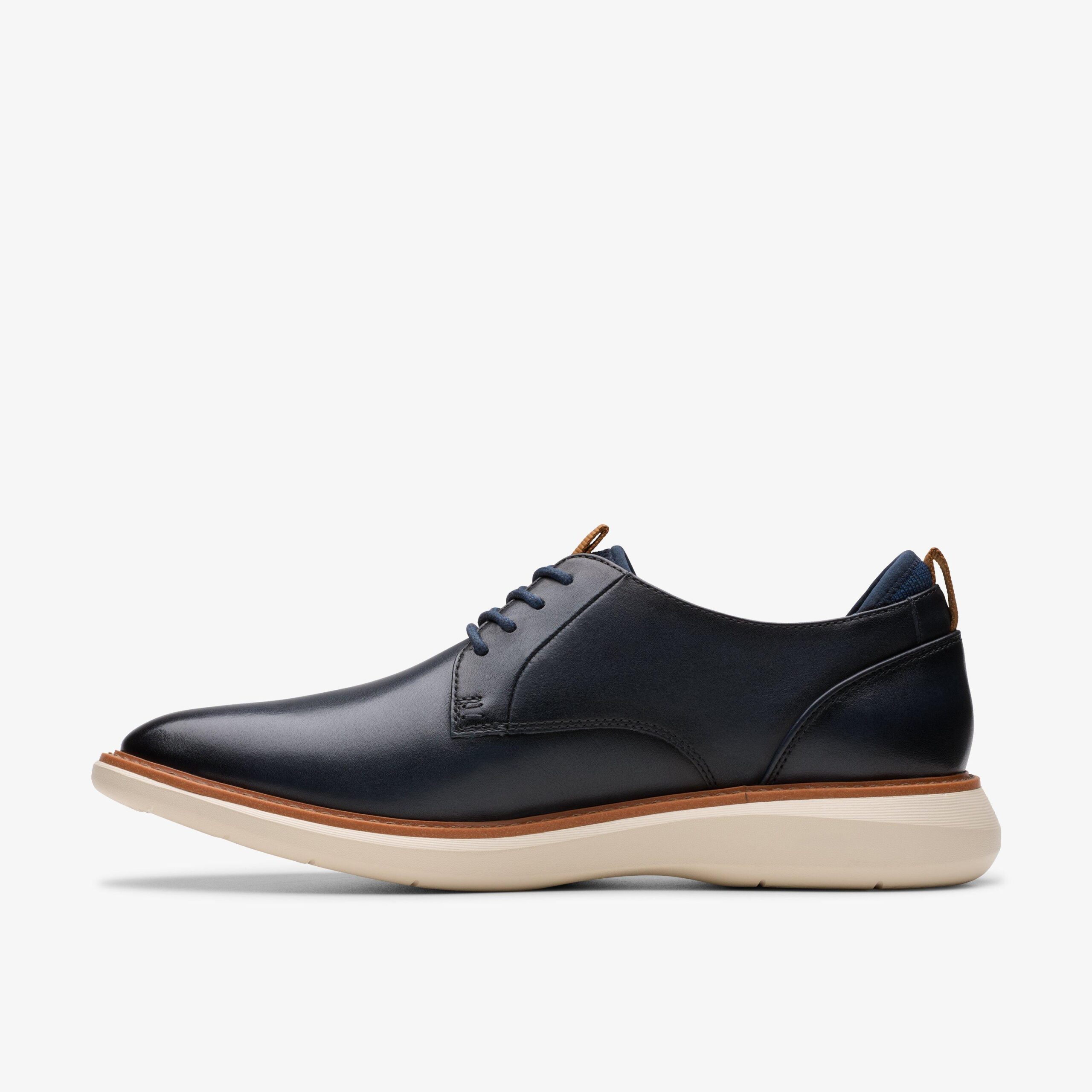 Brantin Plain Navy Leather - Image 2