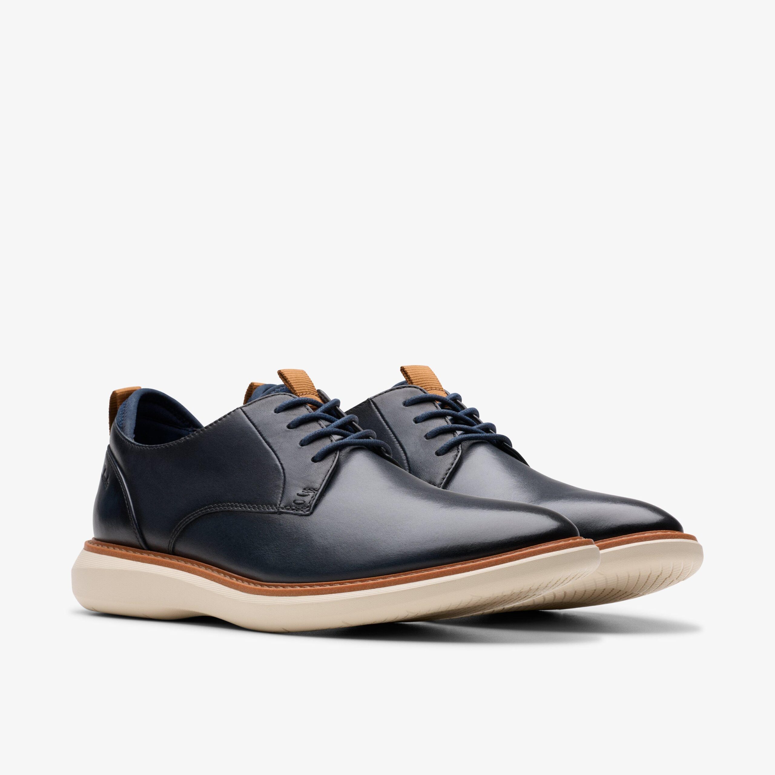 Brantin Plain Navy Leather - Image 4