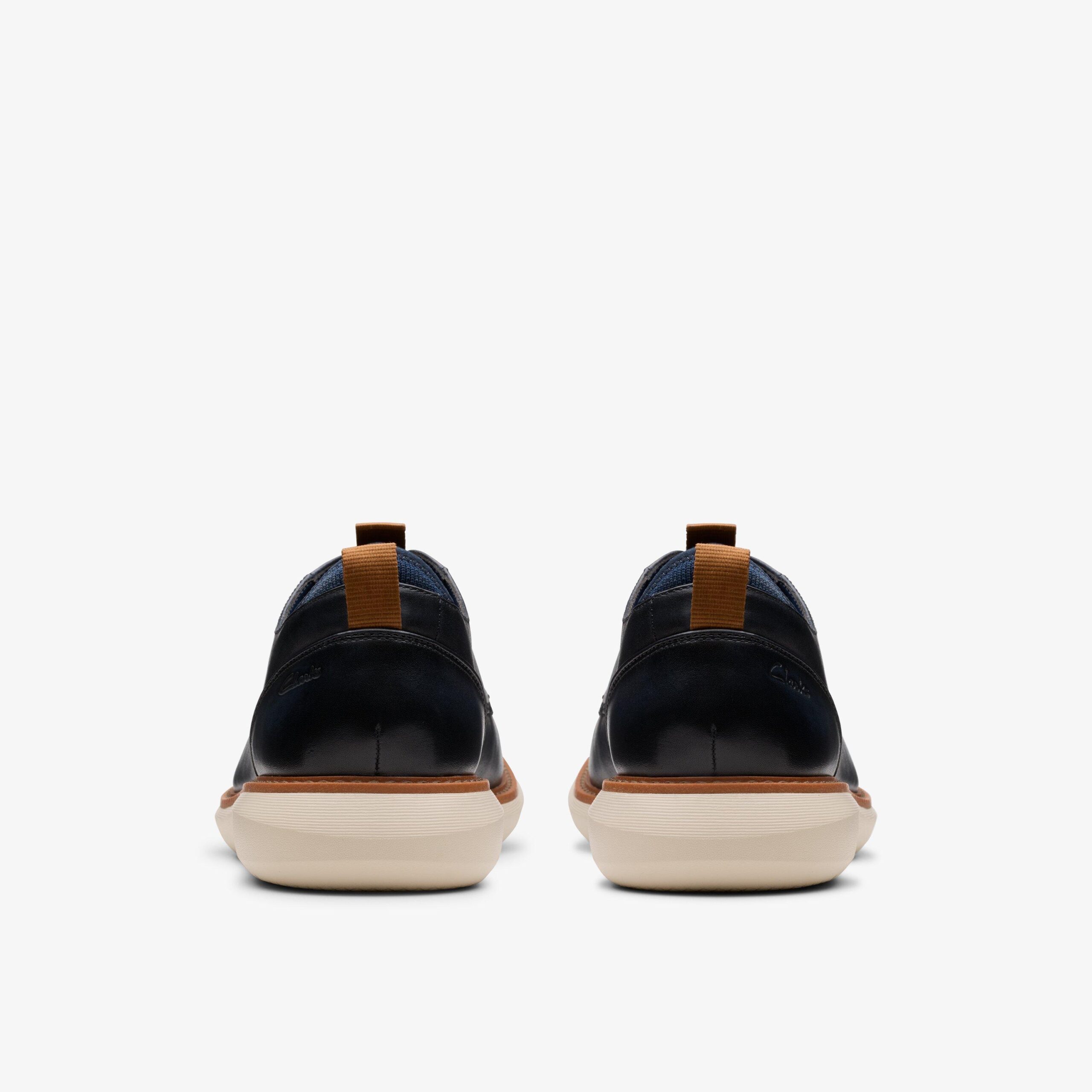 Brantin Plain Navy Leather - Image 5