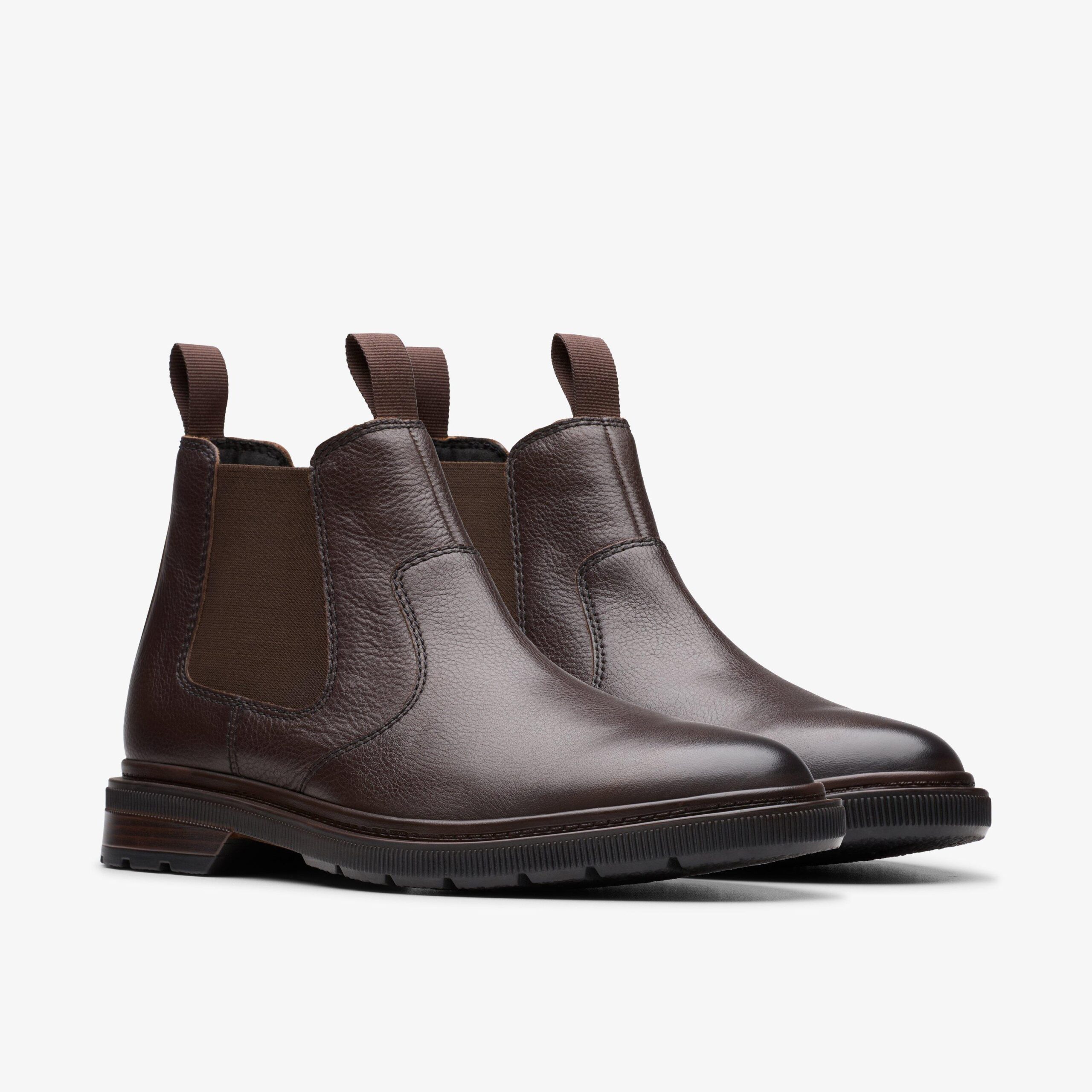 Burchill Up Dark Brown Leather - Image 4