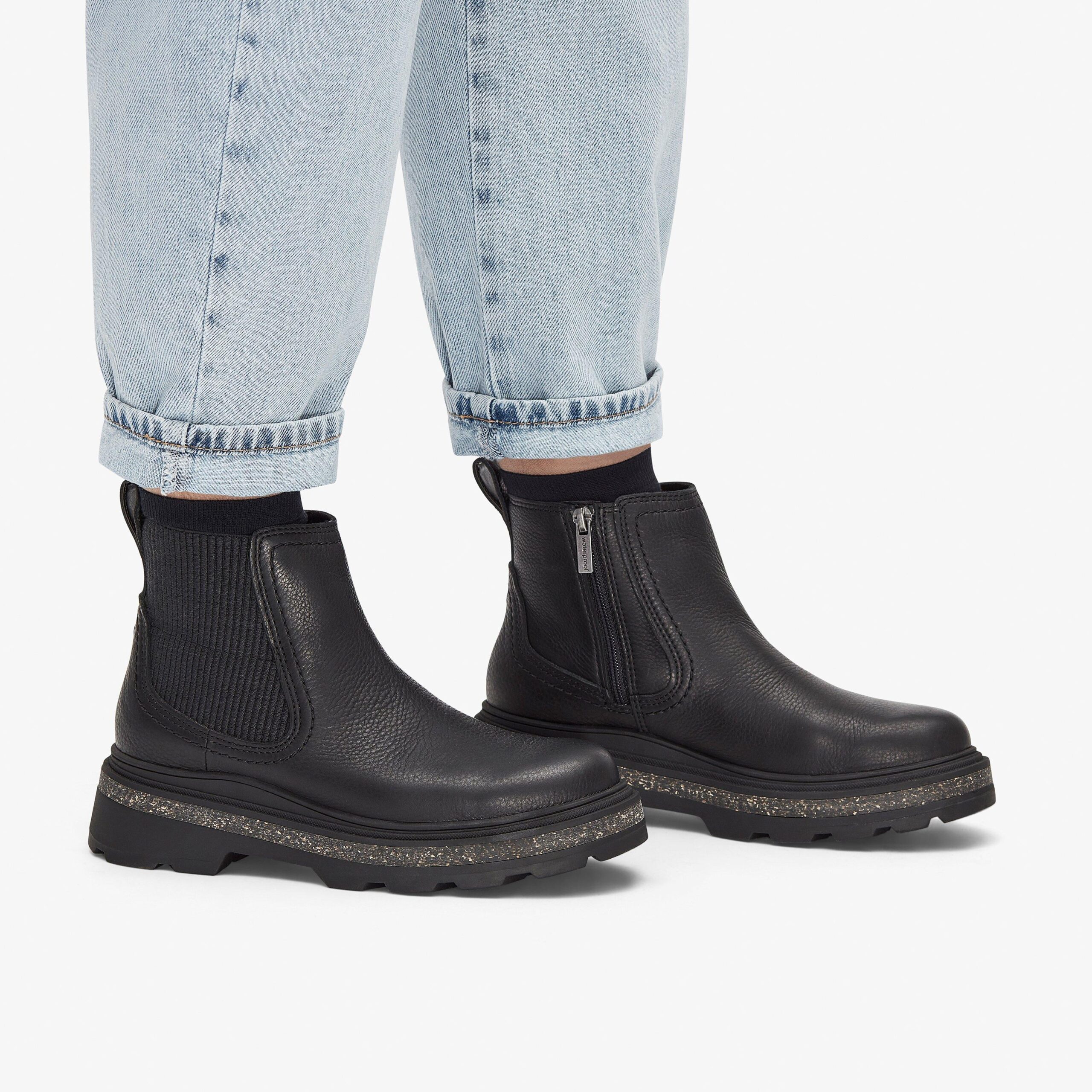 Hencroft Step Waterproof Black Leather - Image 2