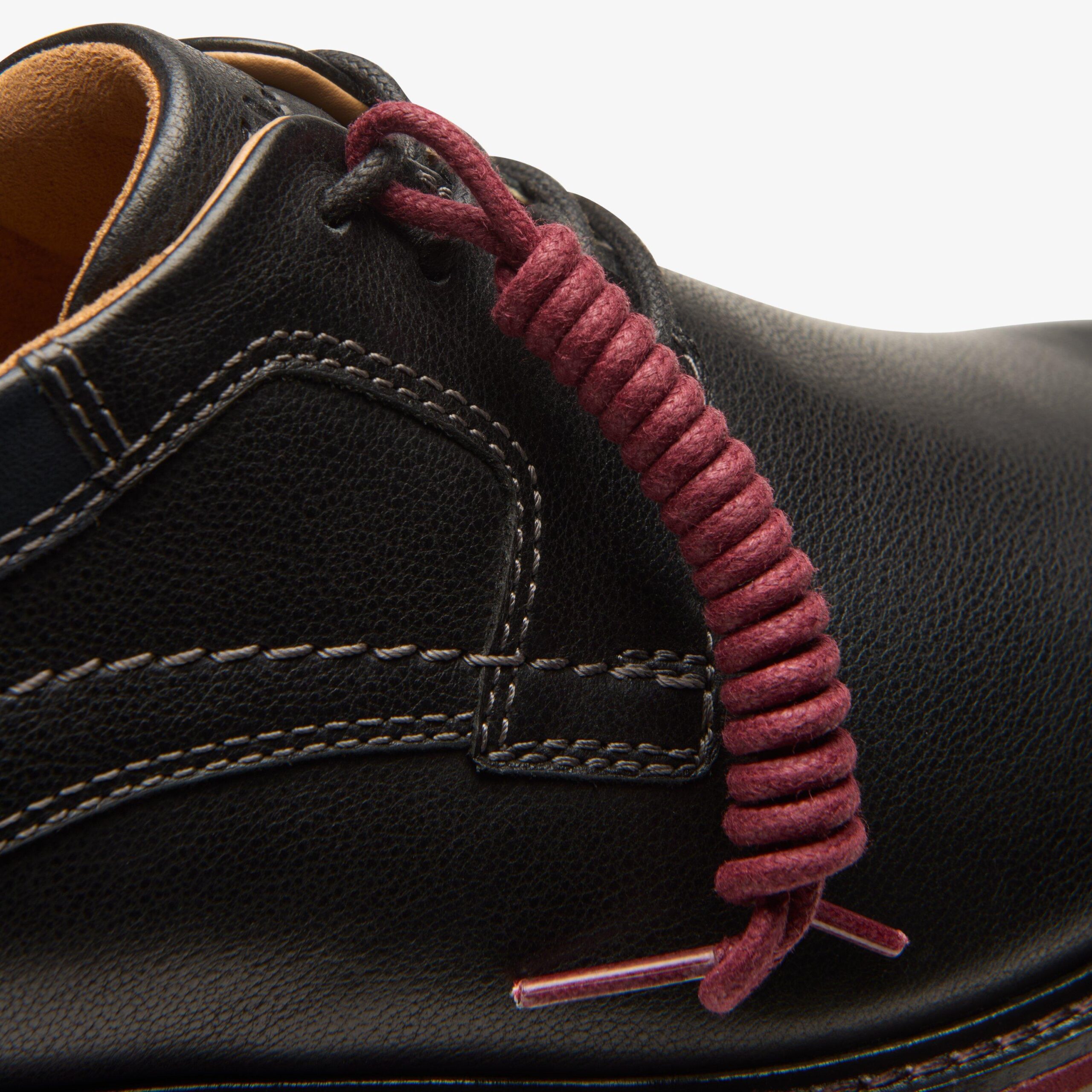 Monahan Plain Black Leather - Image 7
