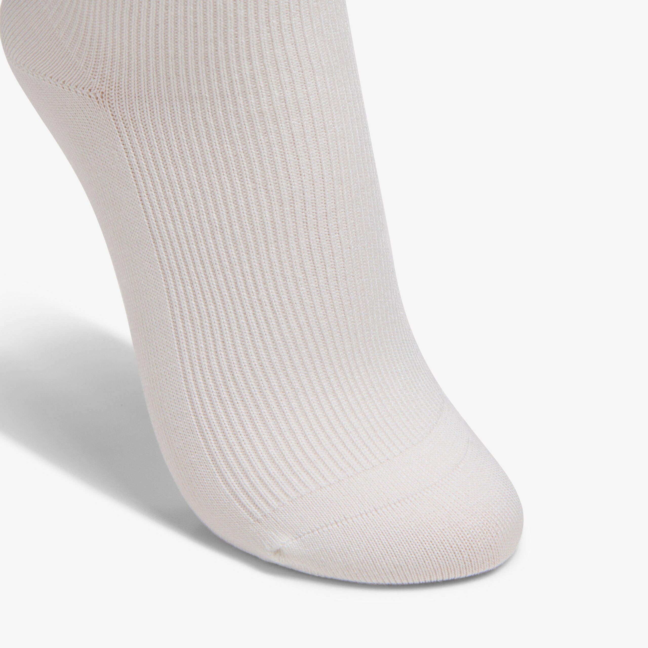 2 Pack Rosewelt Crew Sock Ivory - Image 3