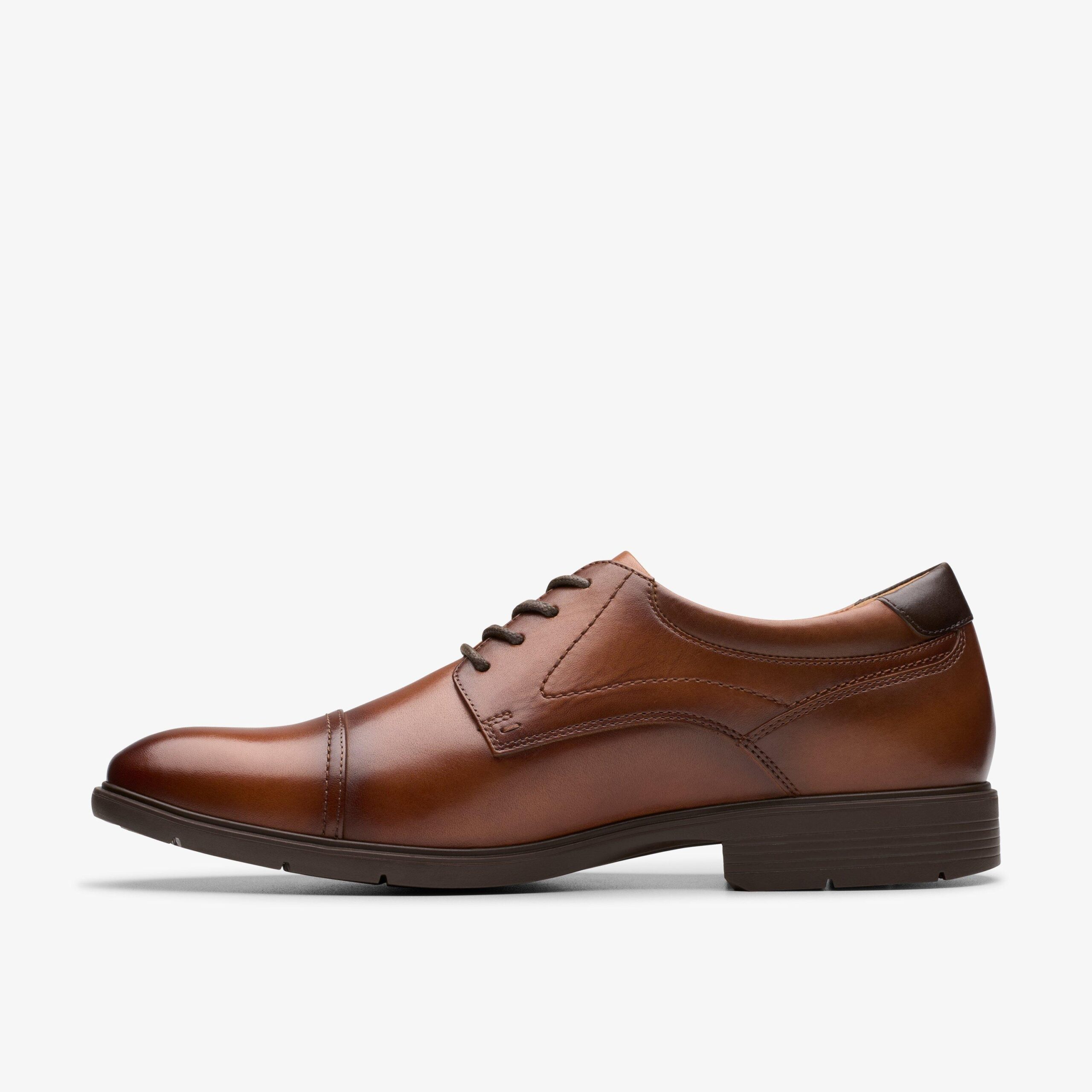 Eldredge Cap Dark Tan Leather - Image 2