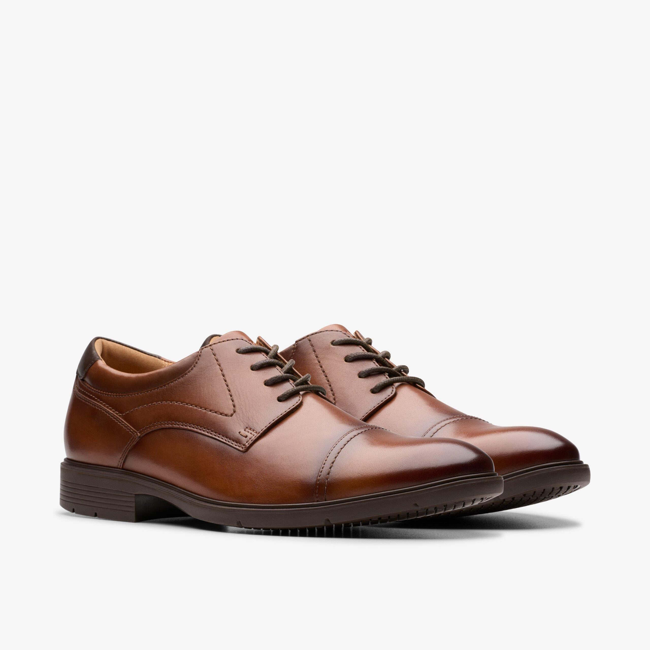 Eldredge Cap Dark Tan Leather - Image 4