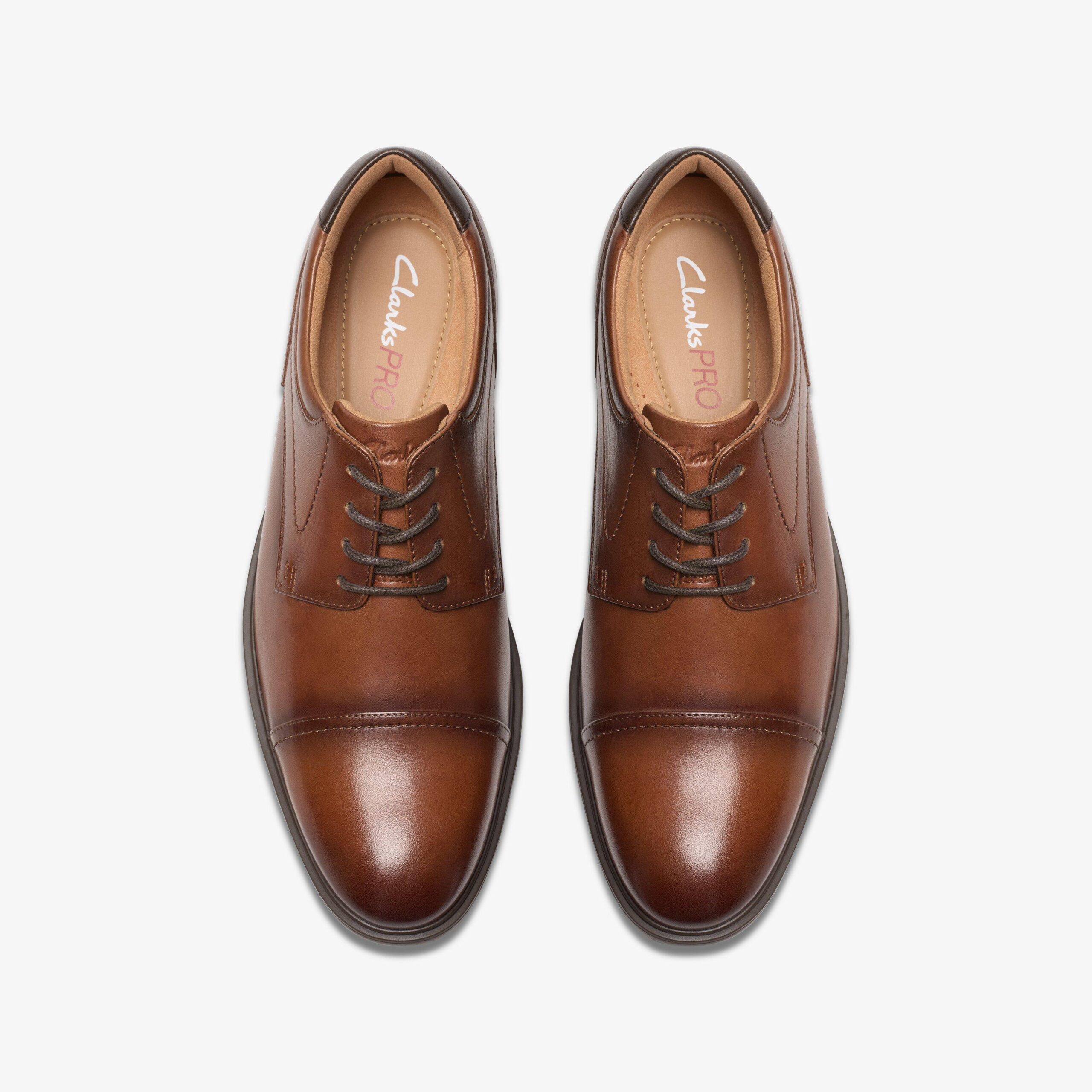 Eldredge Cap Dark Tan Leather - Image 6
