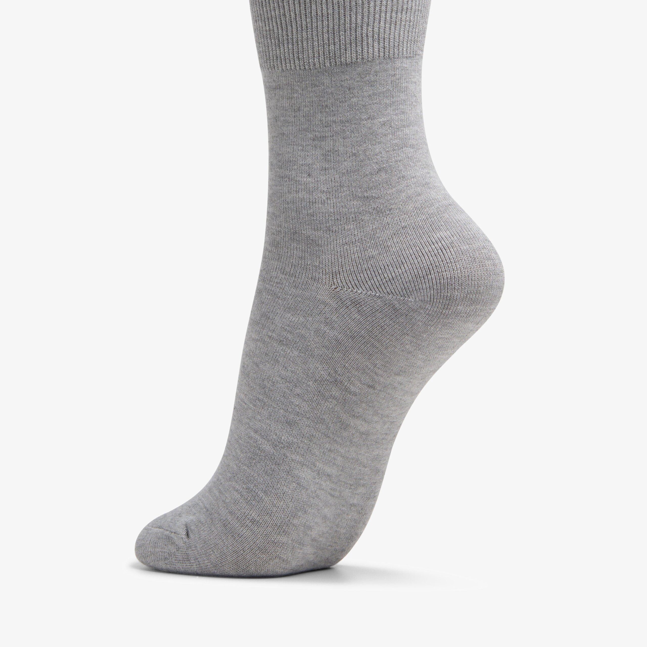Solid Dress Crew Sock Heather - Image 2