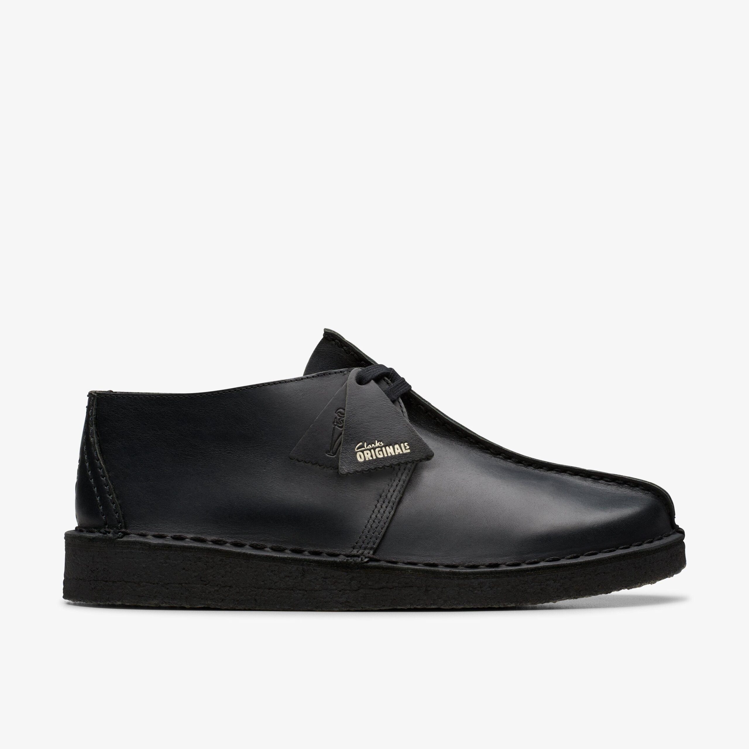 Desert Trek Black Smooth Leather