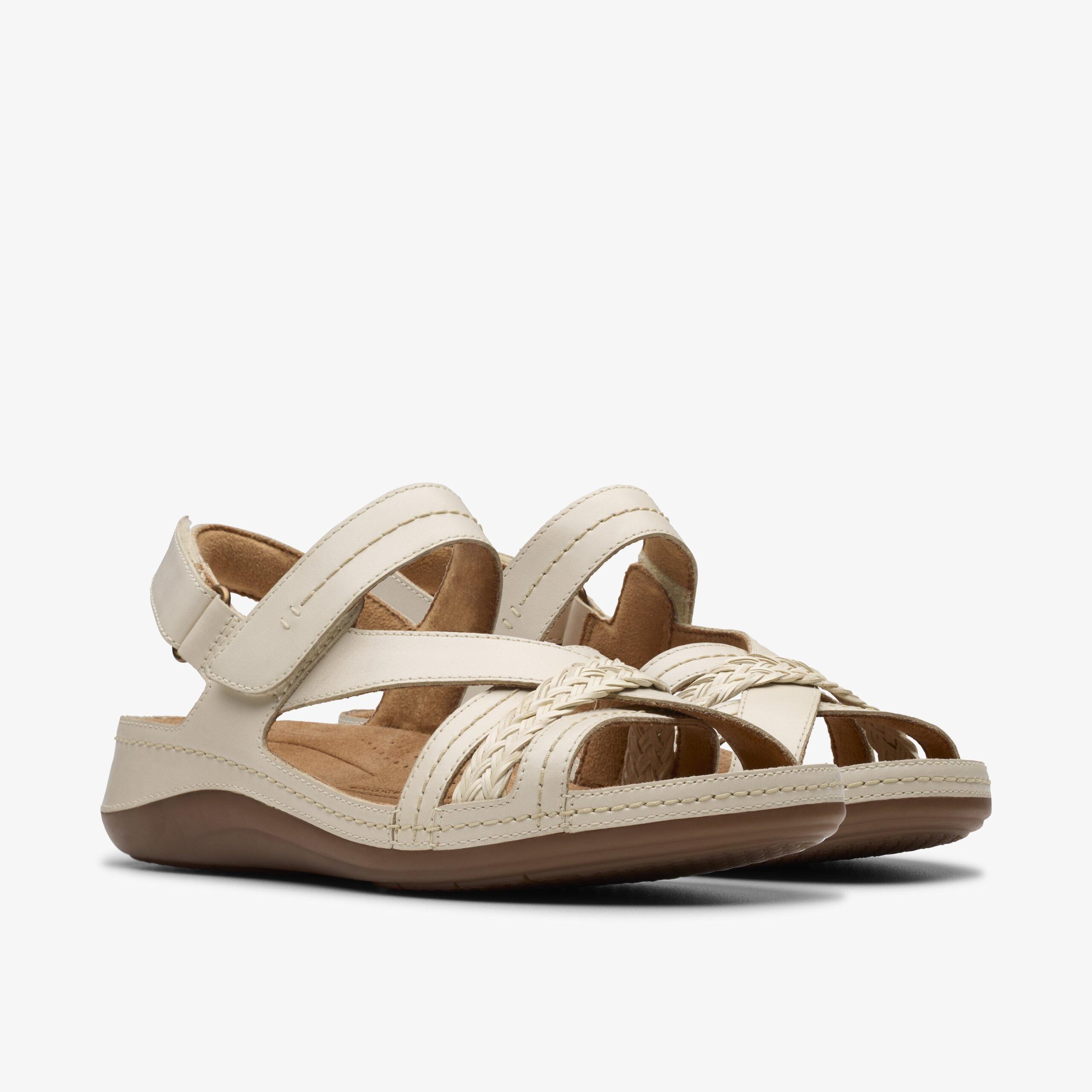 Cecily Strap Cream Leather - Image 6