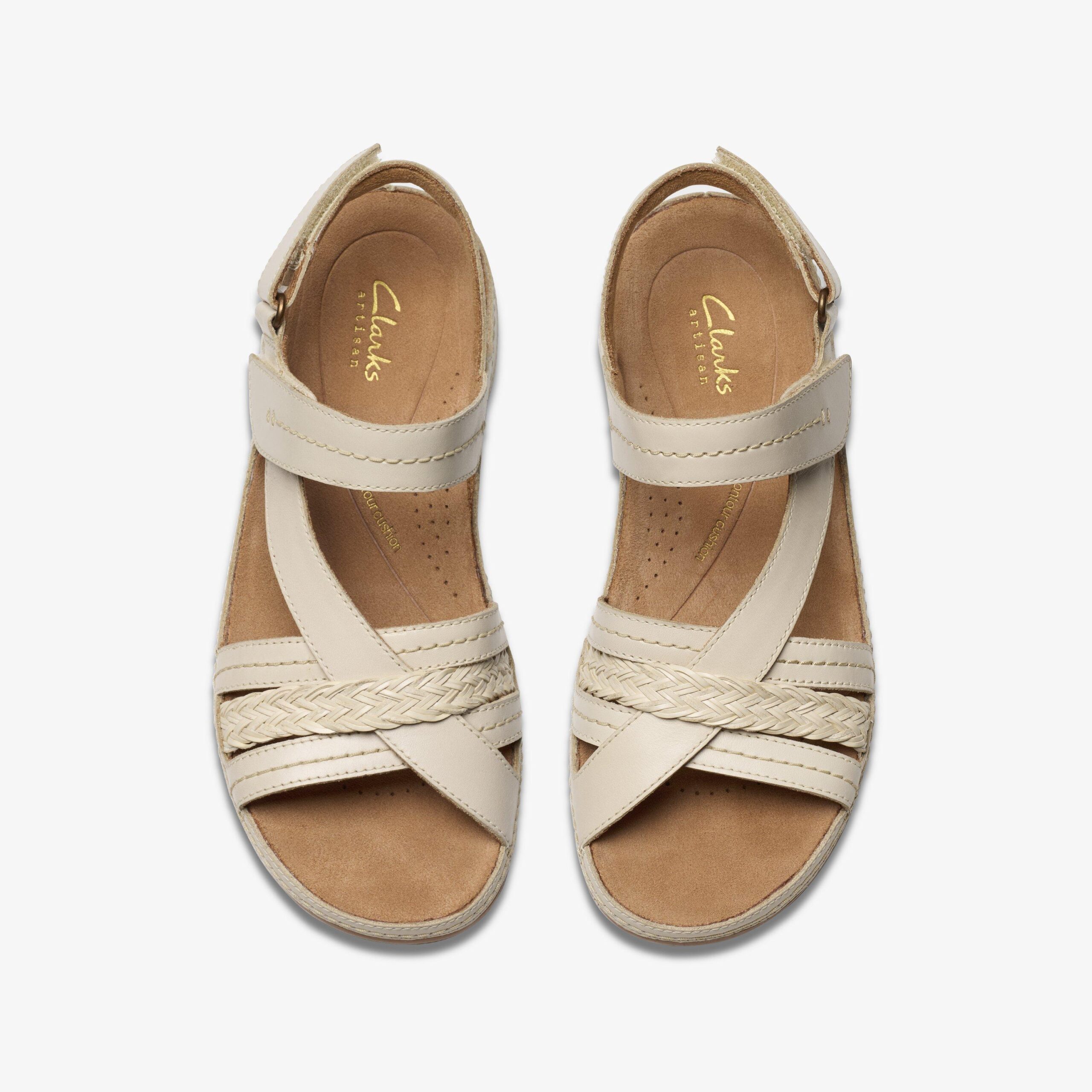 Cecily Strap Cream Leather - Image 8