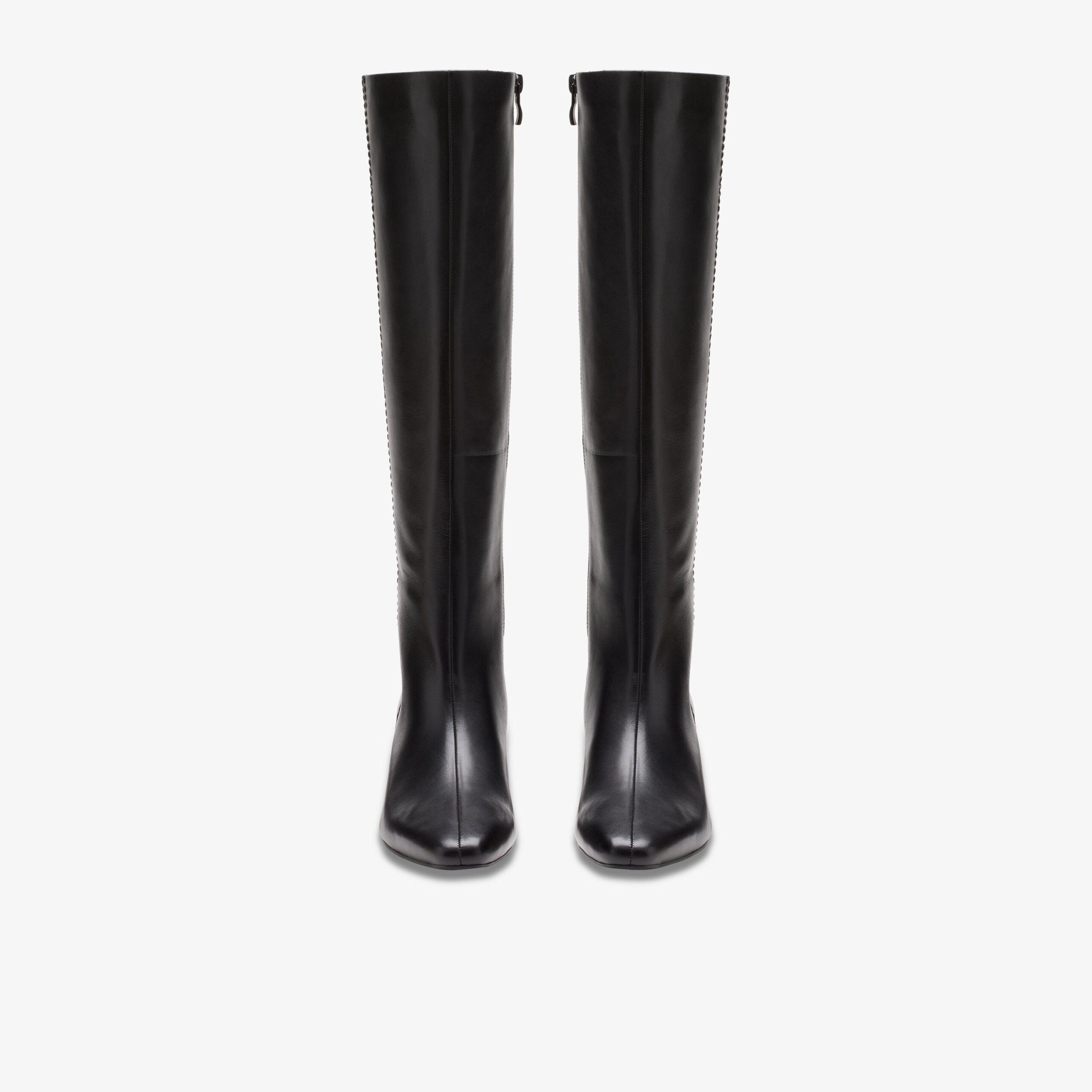 Edina Tall Black Leather - Image 6