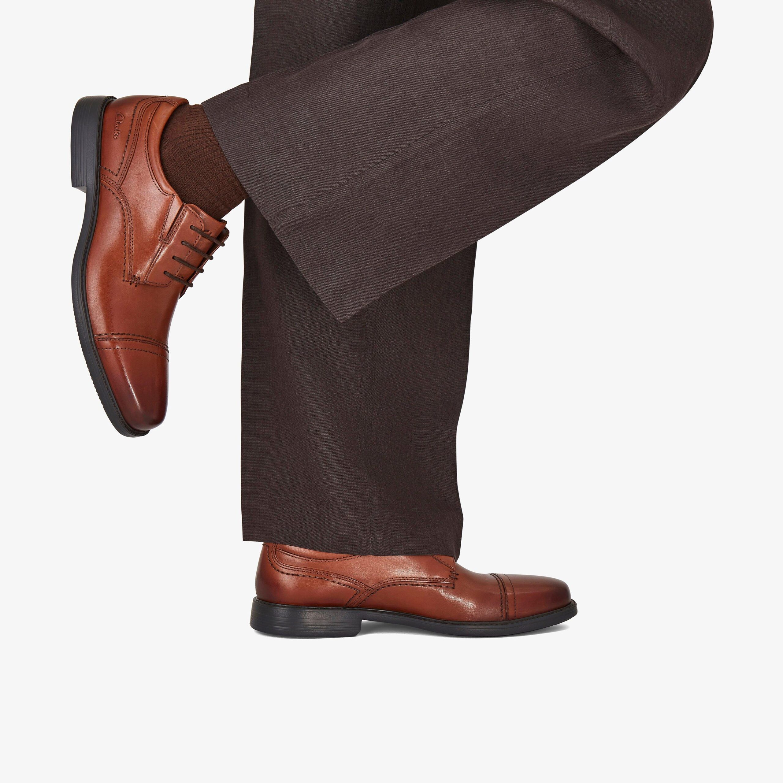 Dresslite Cap Tan Leather - Image 2