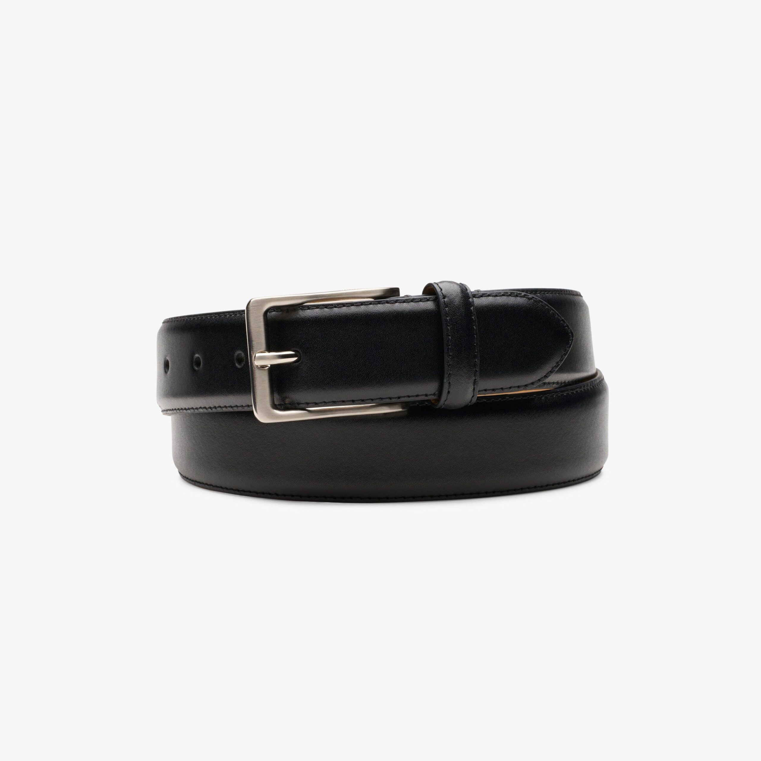 Dress Belt Burnished Black