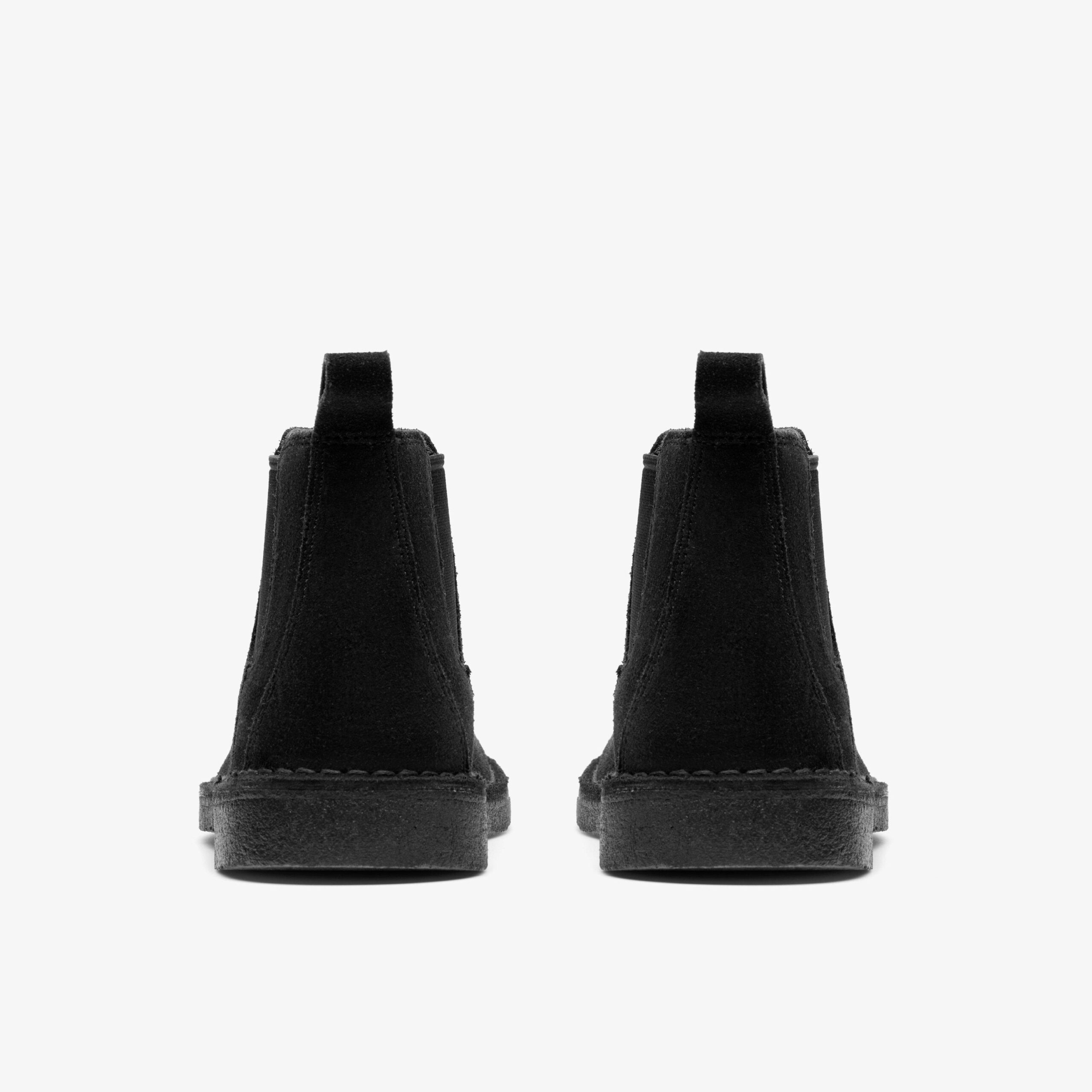 Desert Chelsea Black Suede - Image 5