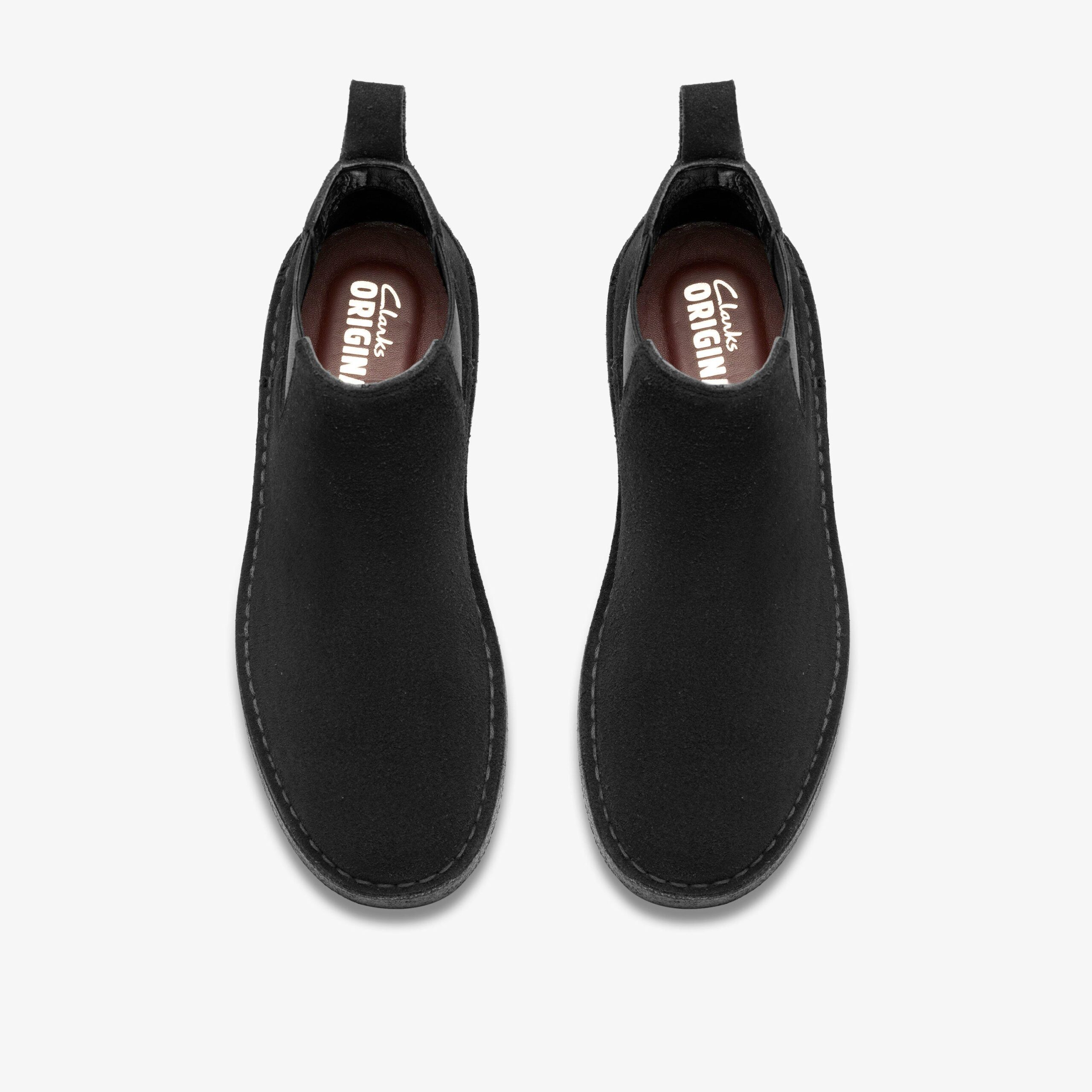 Desert Chelsea Black Suede - Image 6