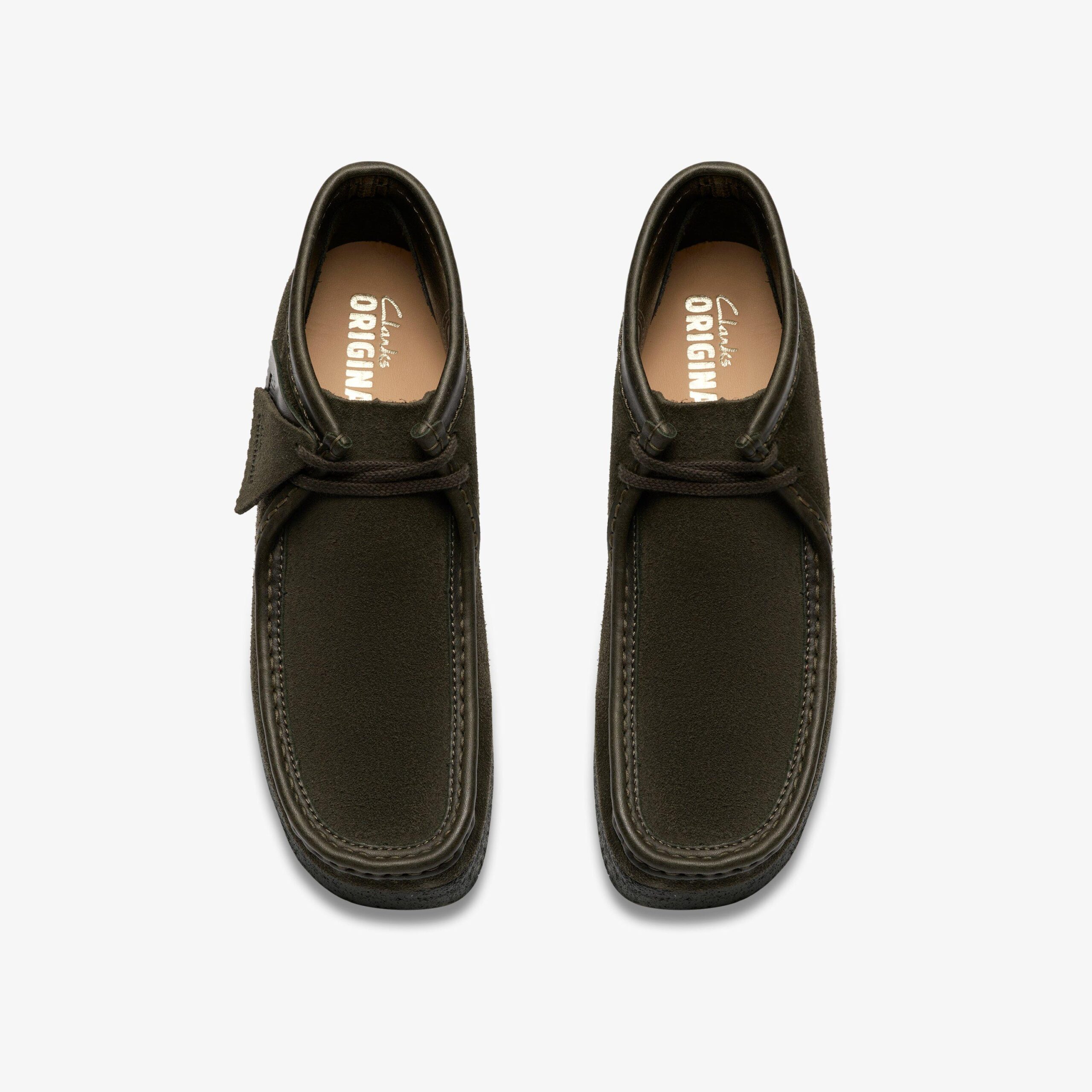 Wallabee Boot Loden Green Suede - Image 4