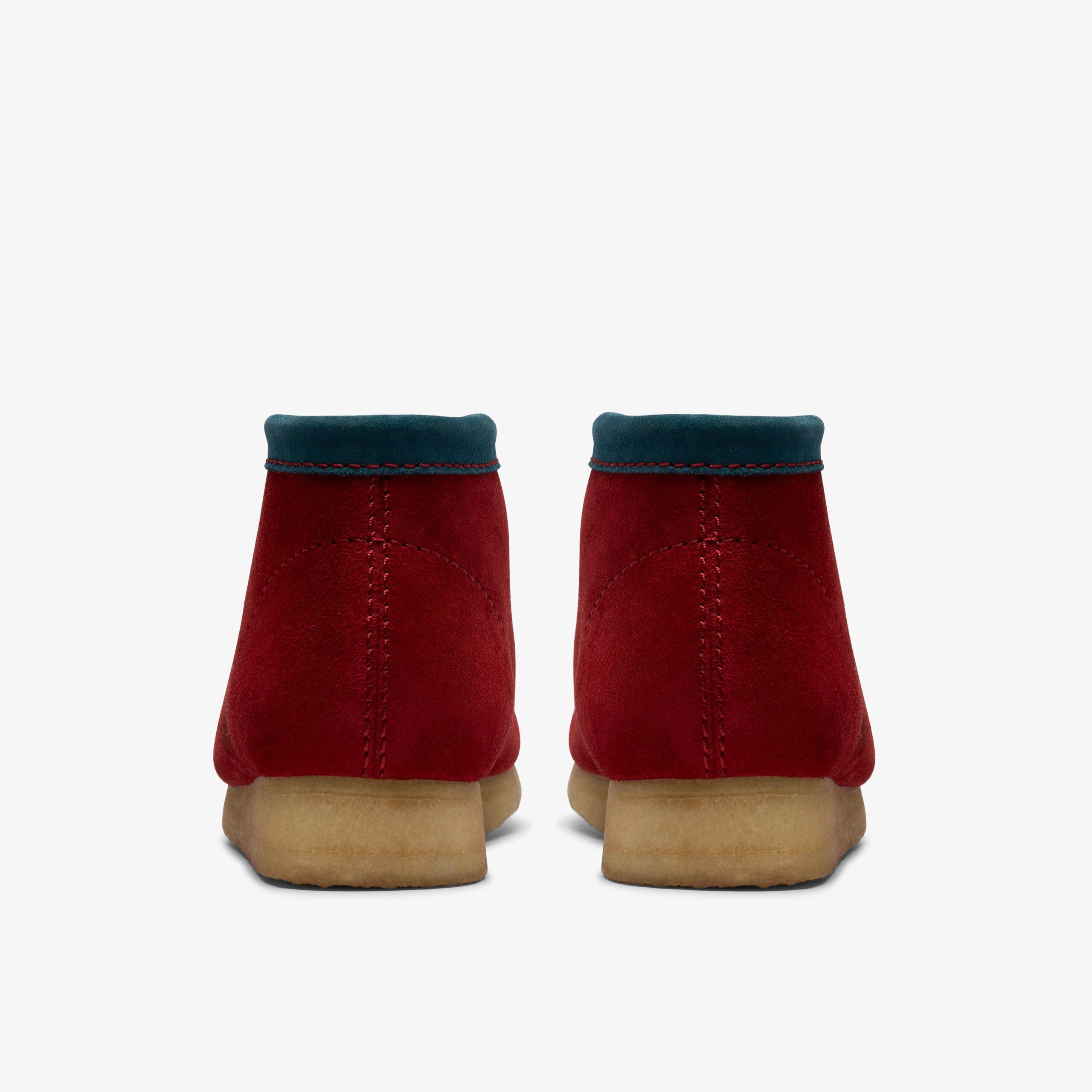 Wallabee Boot Dark Red Suede - Image 6